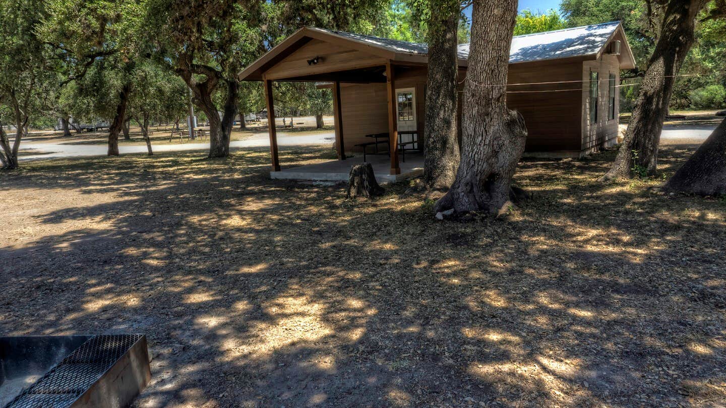 The Dyrt's photo of a cabin at Zubers River Camp Cabins, RV slots near Brackettville, TX