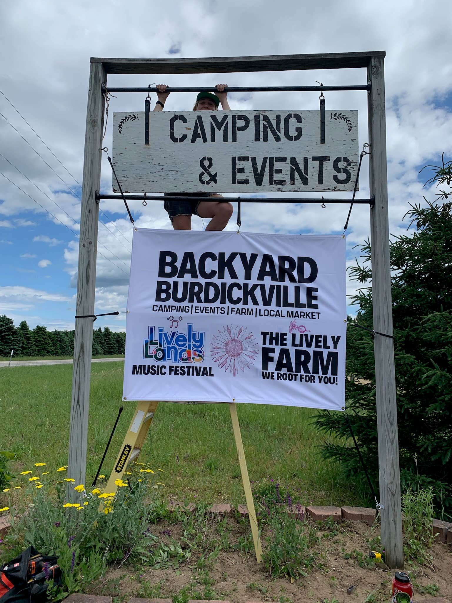 Camper-submitted photo at Lively Acres Campground near Leland, MI