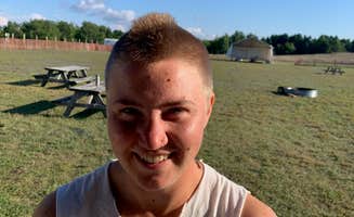 Jim L.'s photo of camping with pets at Lively Acres Campground near Sleeping Bear Dunes National Lakeshore