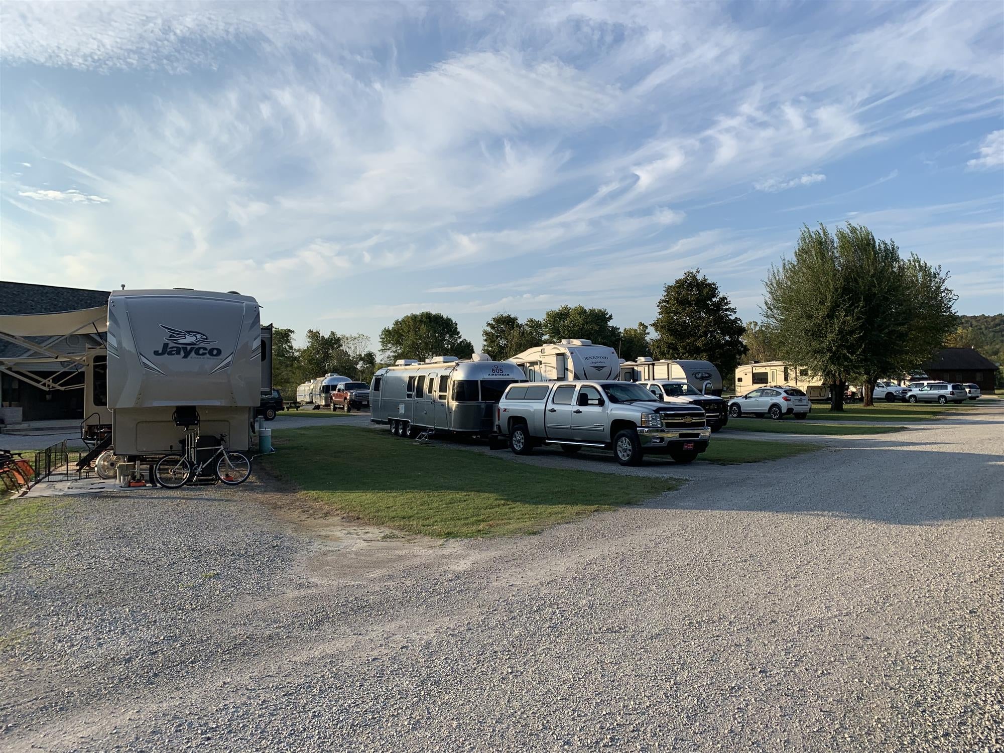 Camper submitted image from Denton Ferry RV Park & Cabin Rental - 1