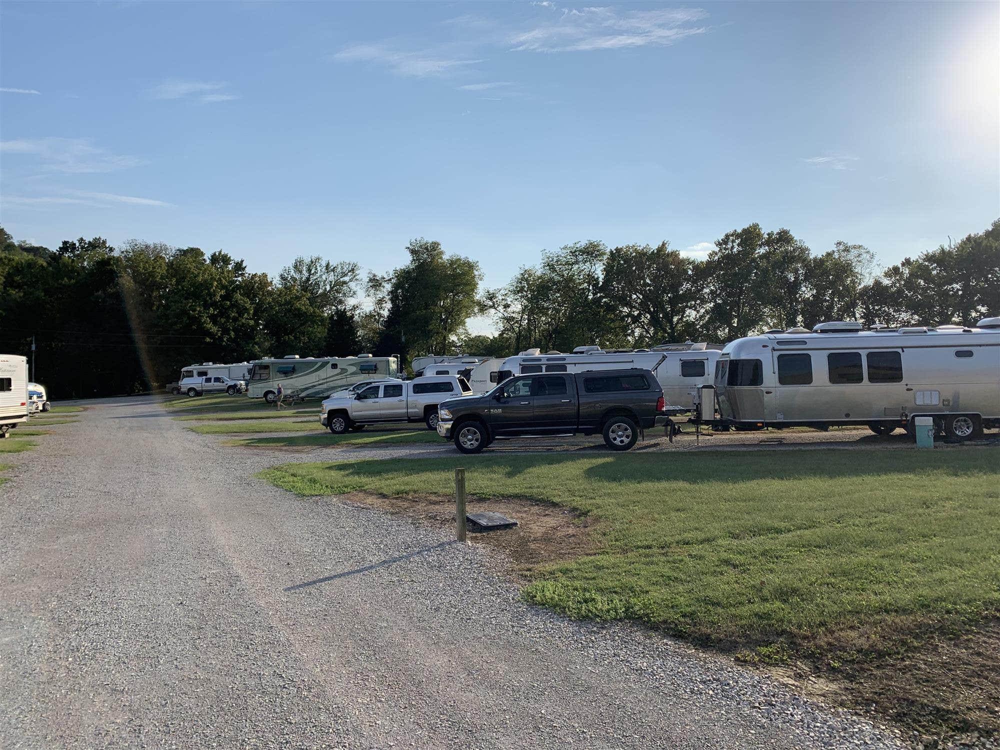 Camper submitted image from Denton Ferry RV Park & Cabin Rental - 2