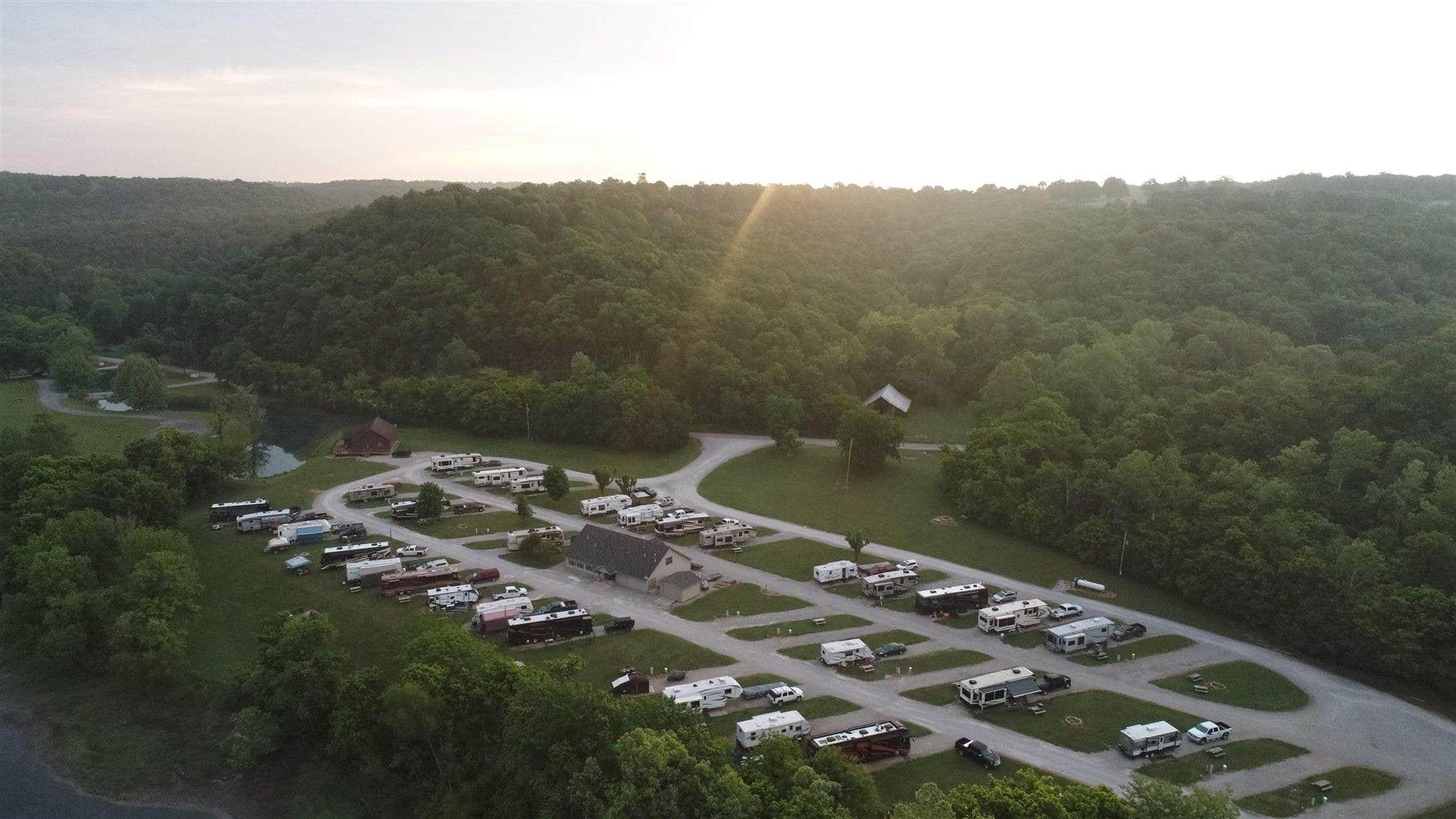 Camper-submitted photo at Denton Ferry RV Park & Cabin Rental near Lakeview, AR