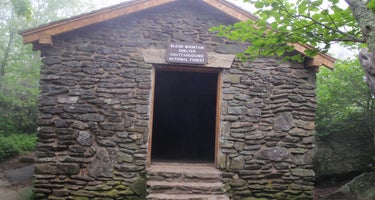 Blood Mountain Shelter on the Appalachian Trail