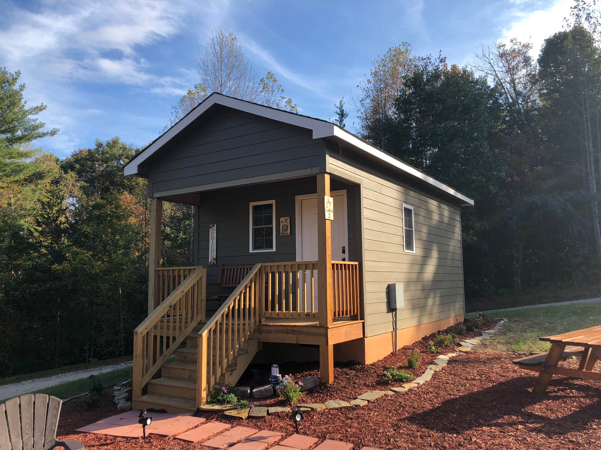 Camper-submitted photo at Moravian Falls Family Campground near Wilkesboro, NC