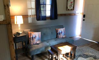 Donna L.'s photo of camping with pets at Moravian Falls Family Campground near Elkin, NC