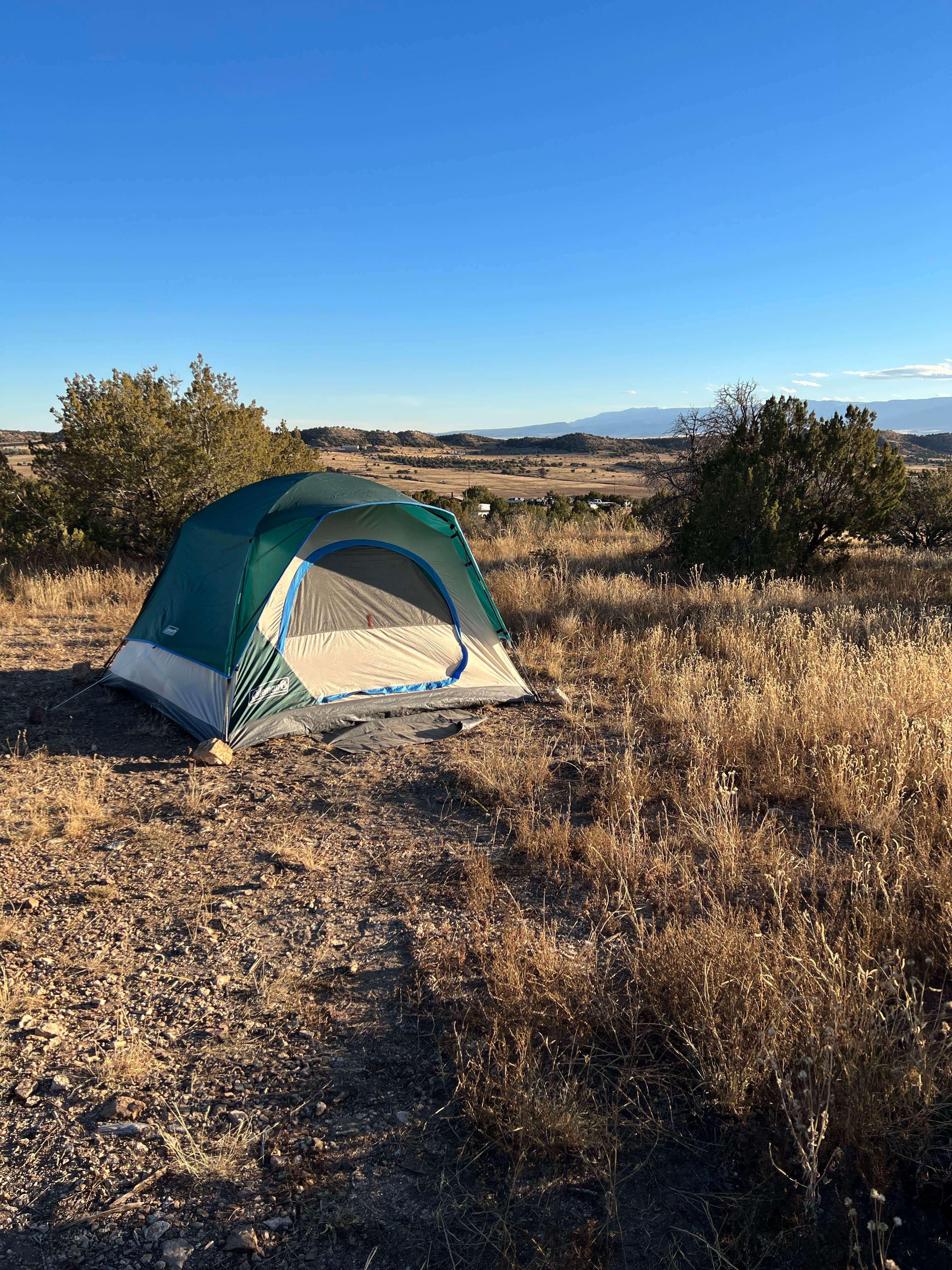 Tyler S.'s photo of a dispersed camping area at Penrose Common Rec Site near Victor, CO