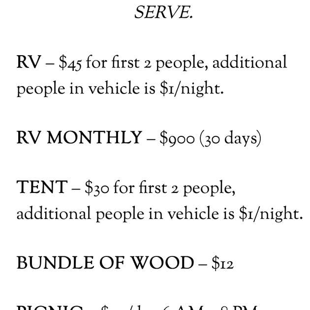 Silver Lake Campground Mescalero, NM