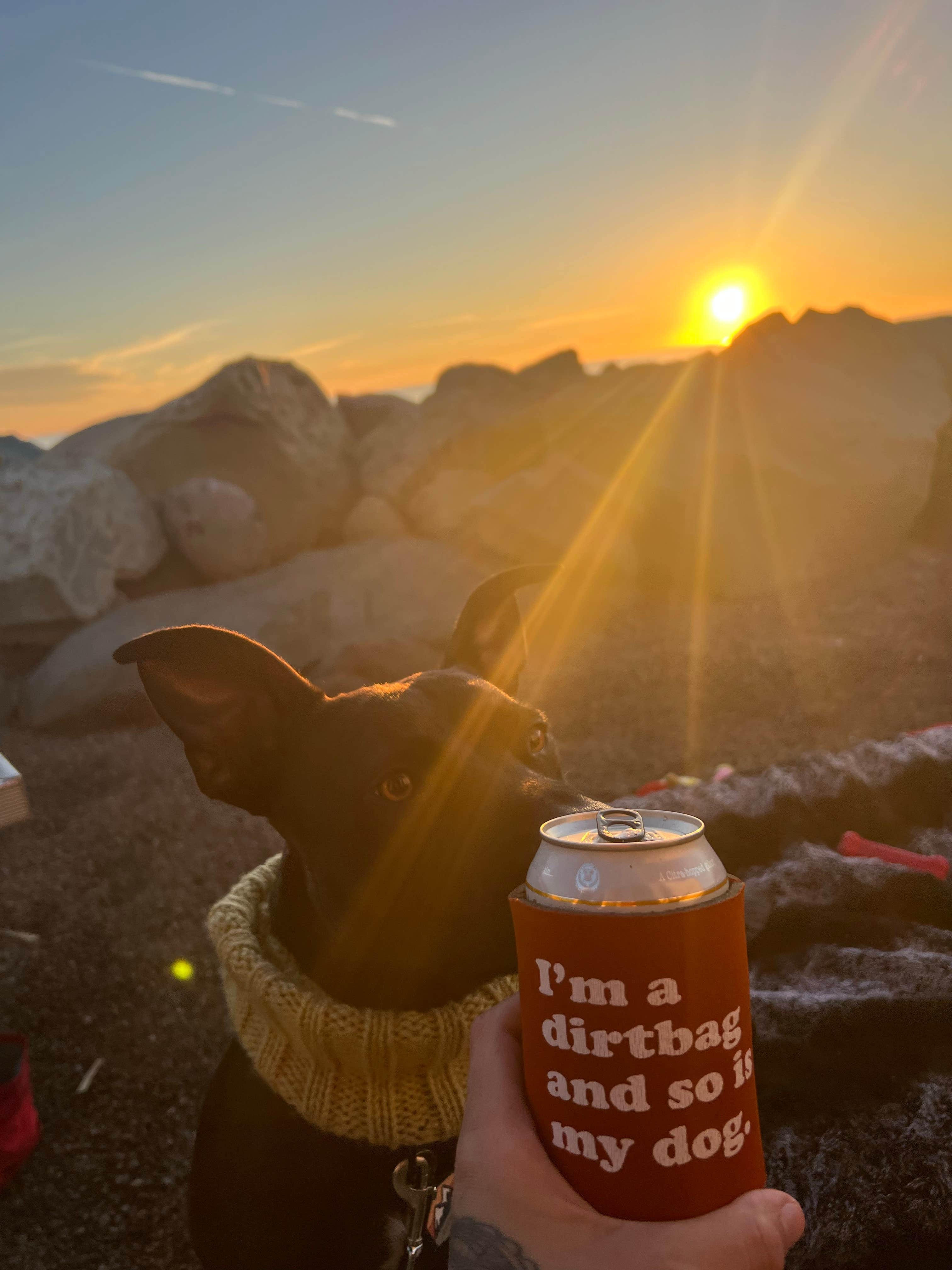 Care B.'s photo of camping with pets at Hobson Beach Park near Santa Barbara, CA
