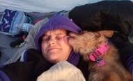 Jennifer N.'s photo of camping with pets at LBJ National Grasslands Forest Road 904 Dispersed Camping near Flower Mound, TX