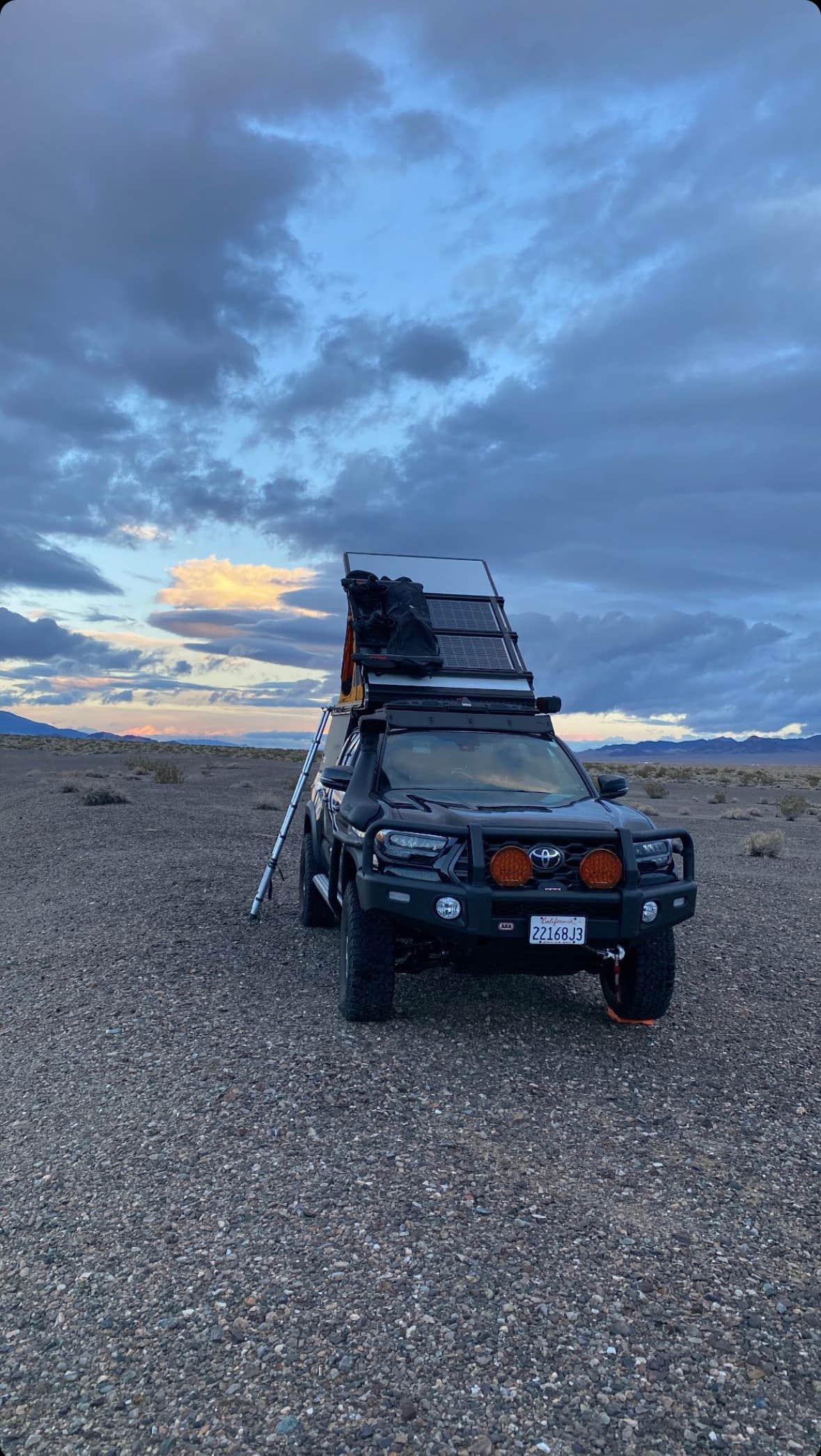 Camper-submitted photo at Silurian Dry Lake Bed near Baker, CA