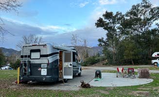 christine's photo of camping with pets at Yucaipa Regional Park near Blue Jay, CA