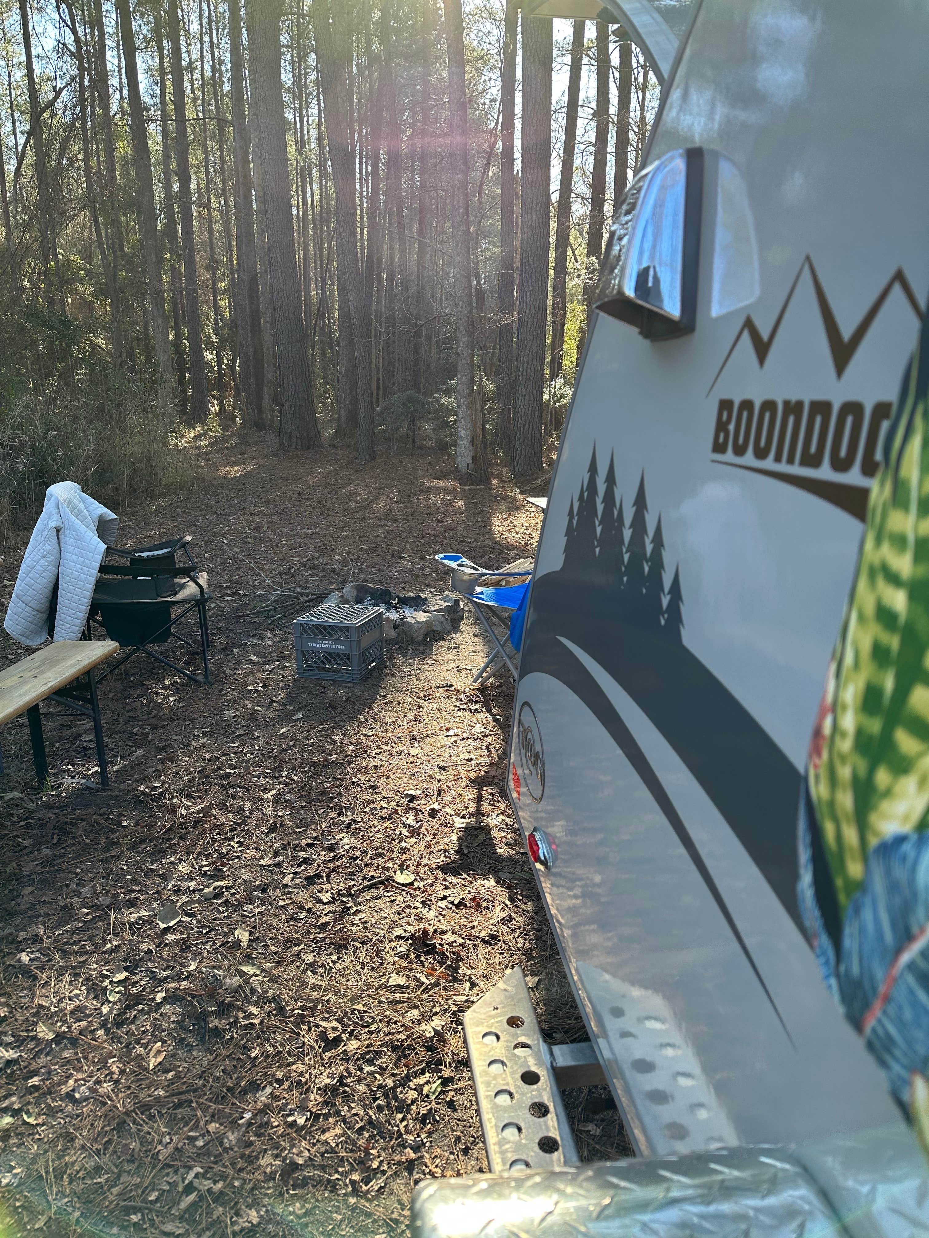 Joe B.'s photo of rv camping at Heirloom Hamlet near Rincon, GA