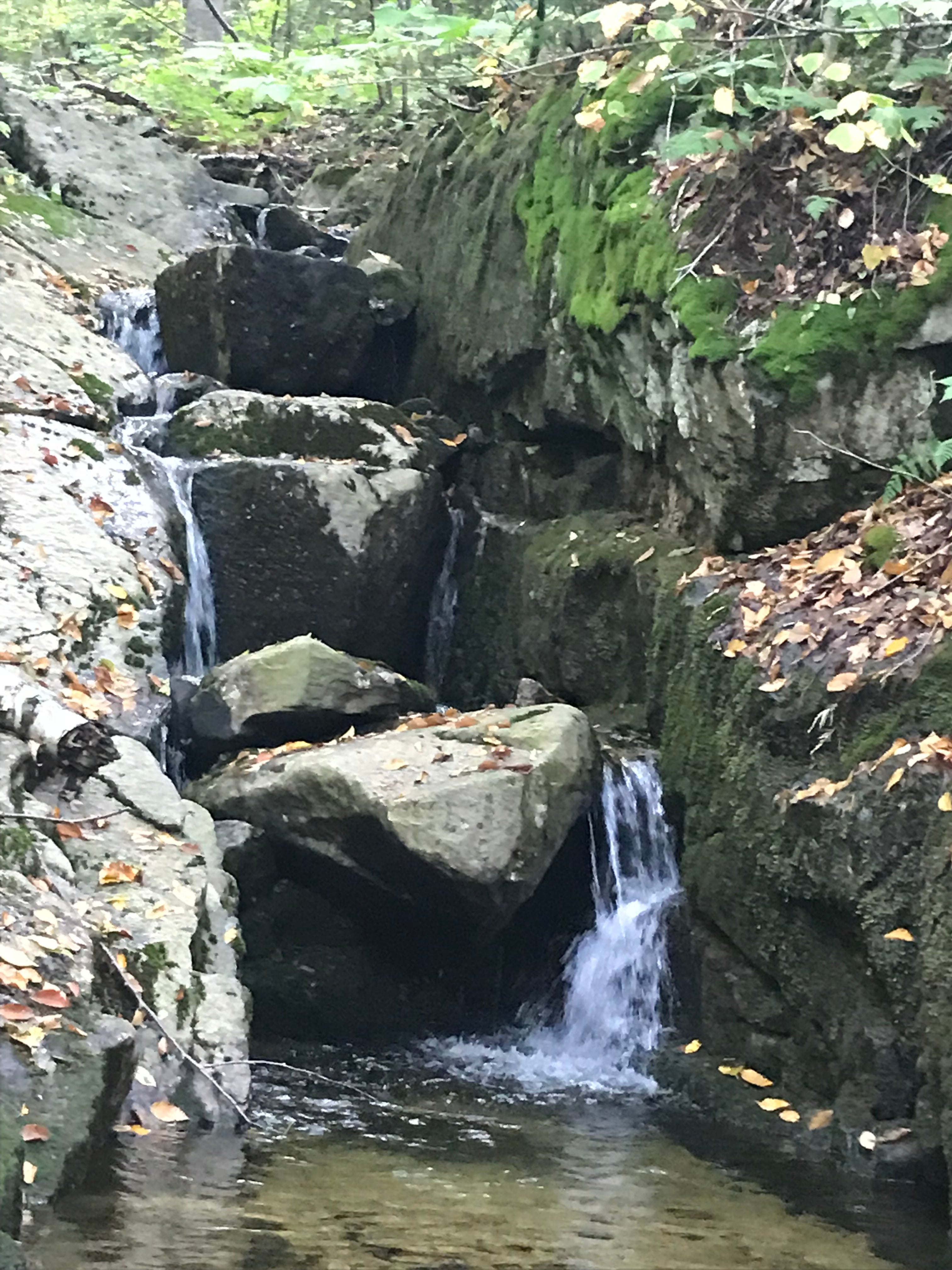 Waterfall on the Weathersfield Trail