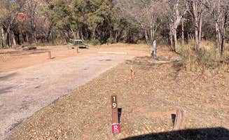Shana D.'s photo of camping with pets at Hackberry Campground — Palo Duro Canyon State Park near Vega, TX