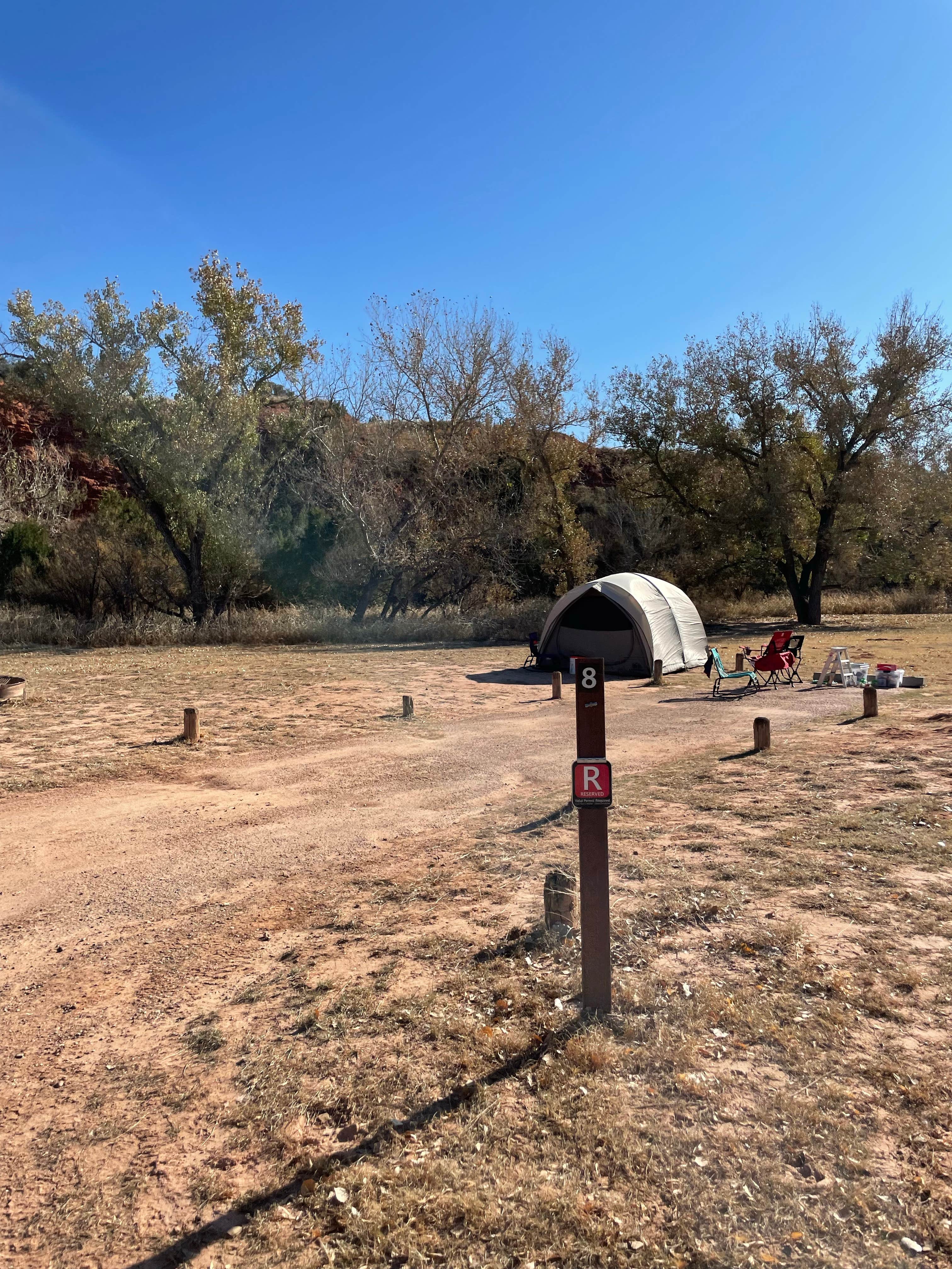 Shana D.'s photo at Hackberry Campground — Palo Duro Canyon State Park near Canyon, TX