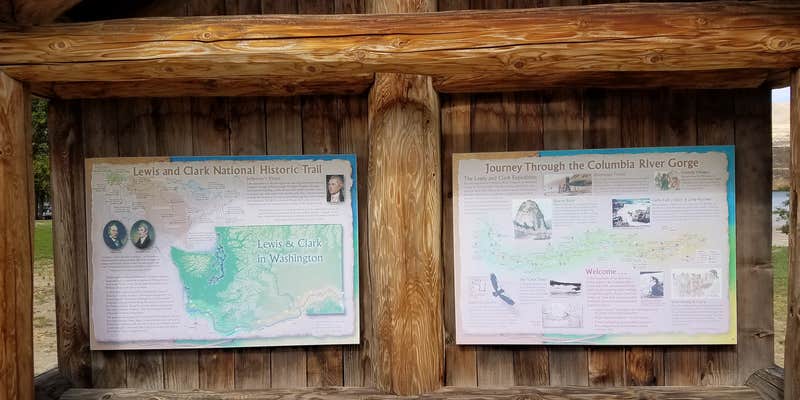 Camper submitted image from Columbia Hills Historical State Park Campground