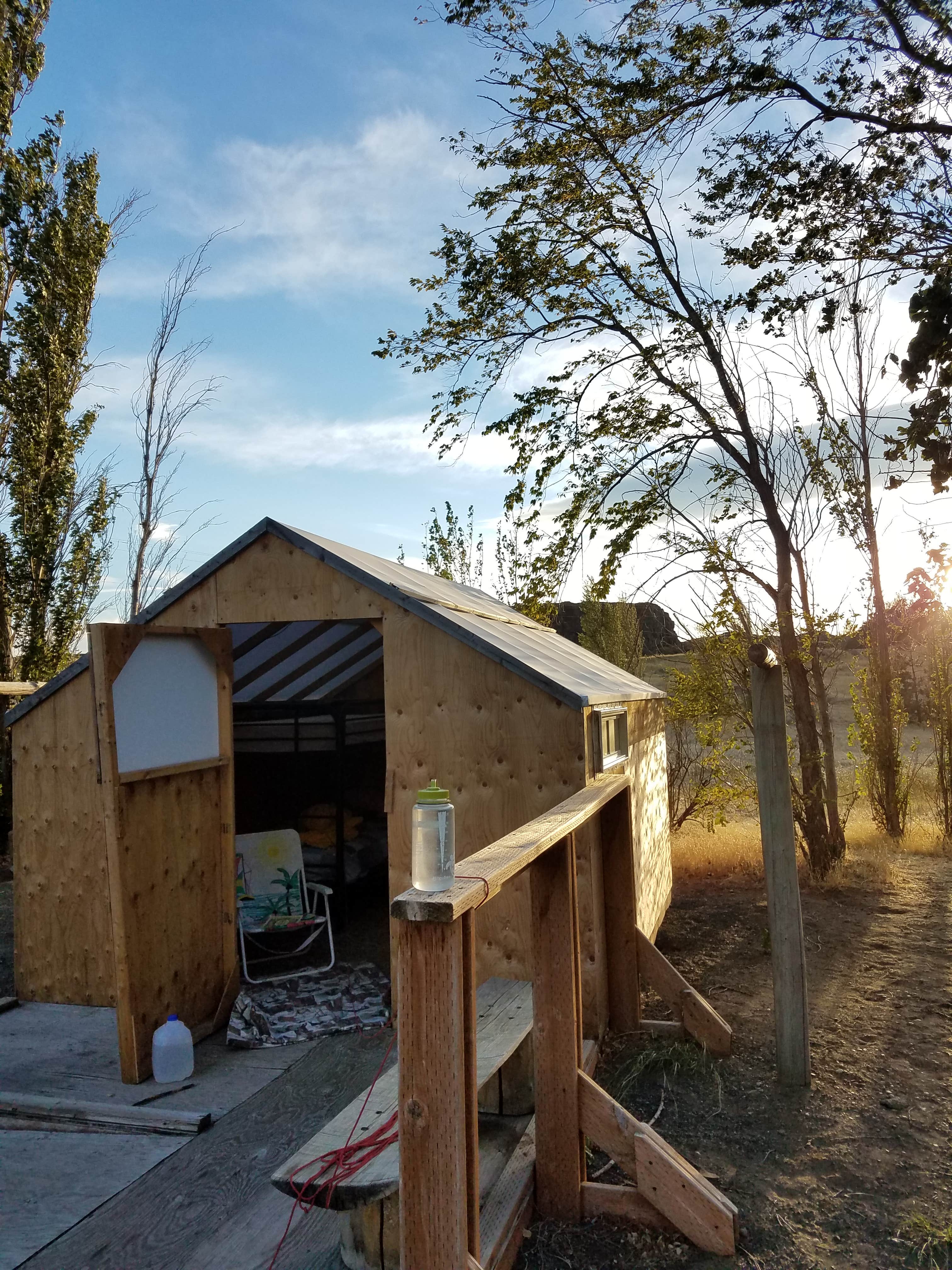 Ashley B.'s photo of camping with pets at Columbia Hills Historical State Park Campground near Lyle, WA