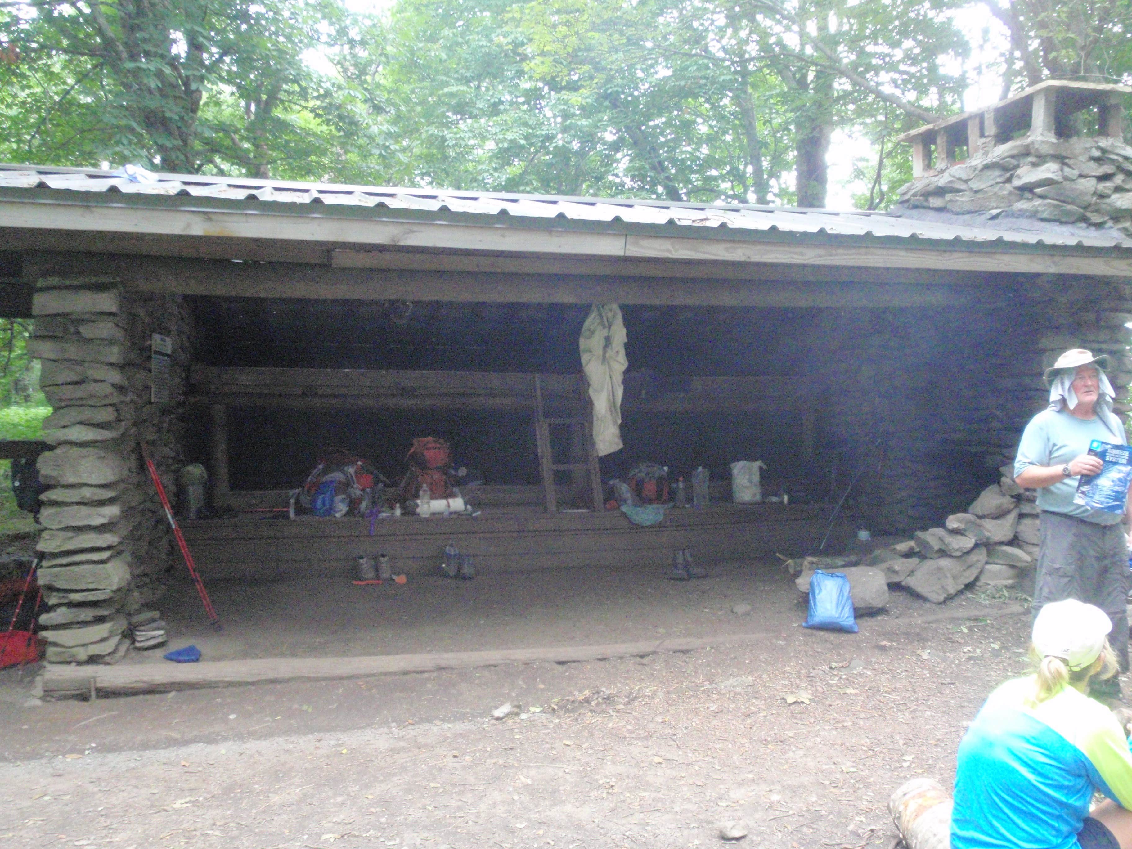 Camper-submitted photo at Mollies Ridge Shelter on the AT — Great Smoky Mountains National Park near Tallassee, TN