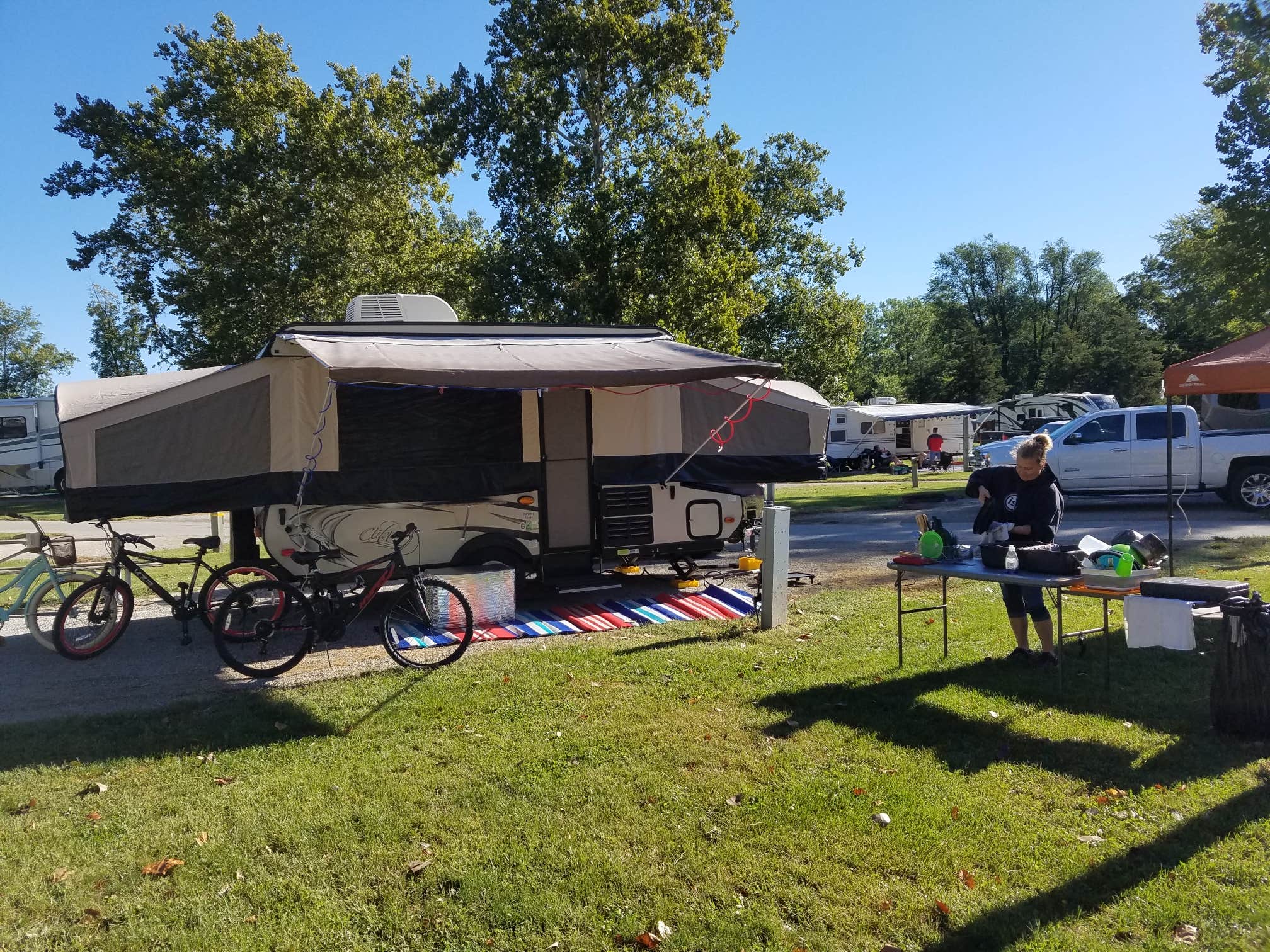 Jason C.'s photo of rv camping at Big Lake State Park Campground near Amazonia, MO