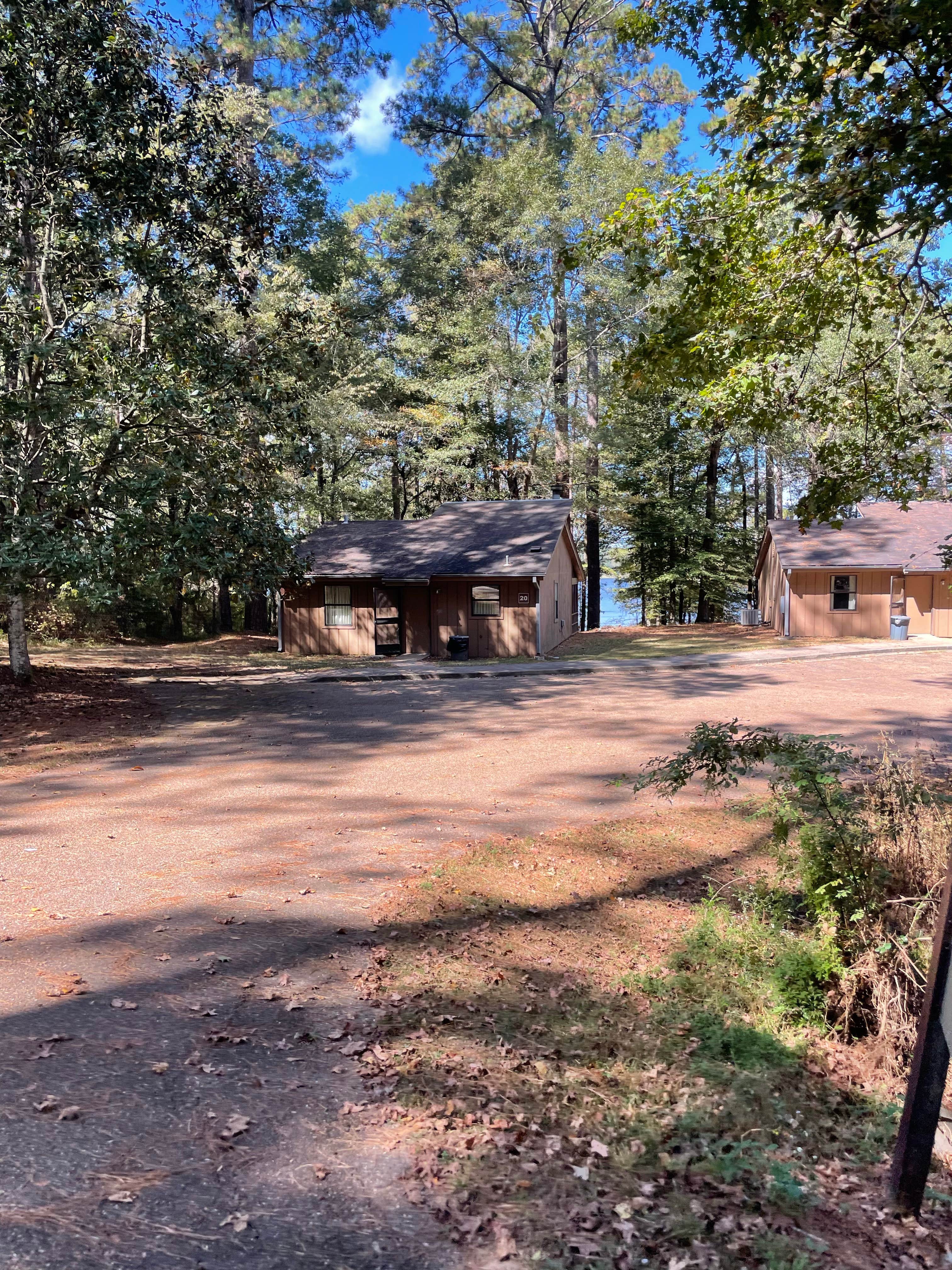 Shana D.'s photo of glamping accommodations at Percy Quin State Park Campground near Woodville, MS