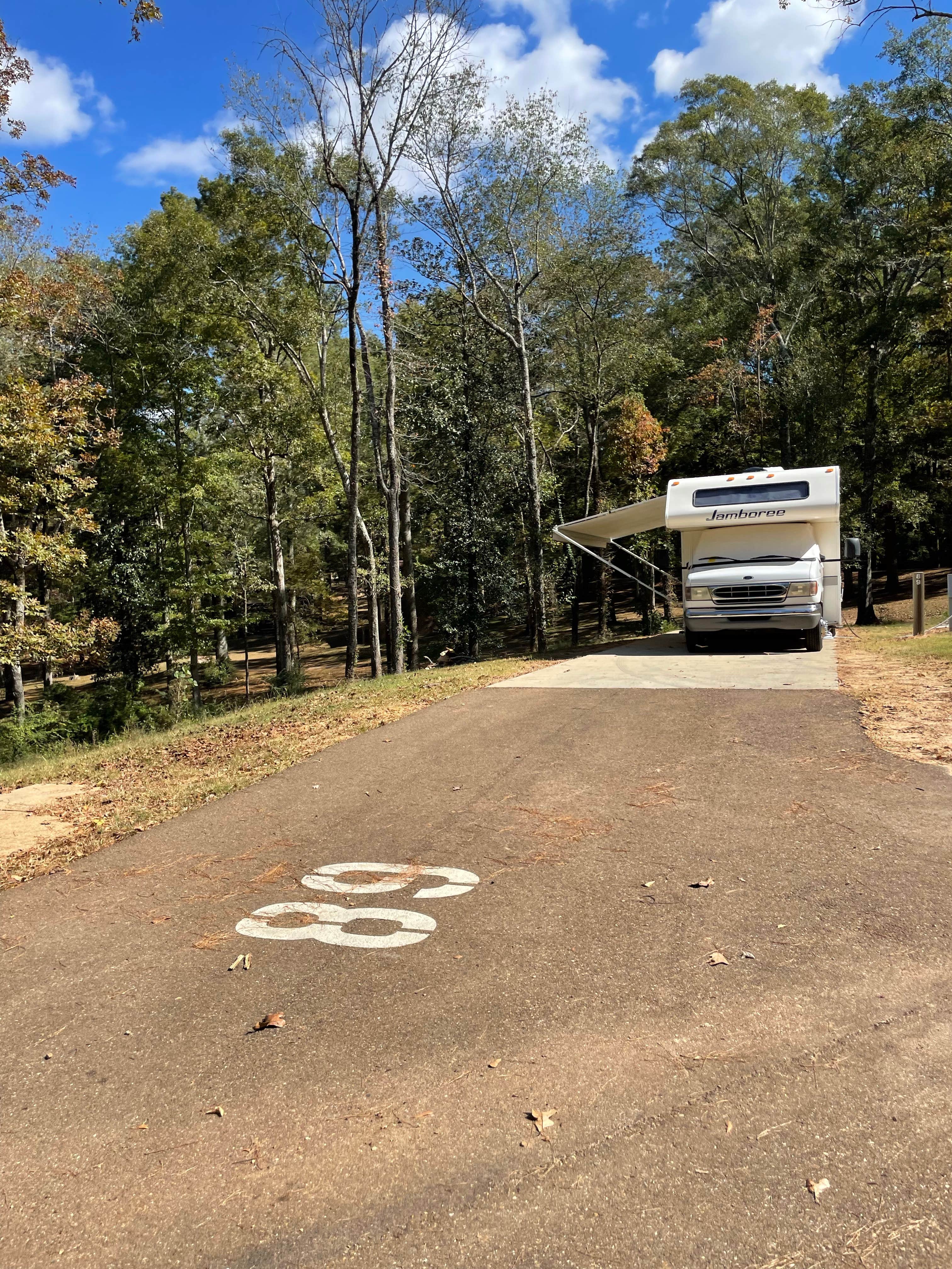 Shana D.'s photo of rv camping at Percy Quin State Park Campground near Liberty, MS