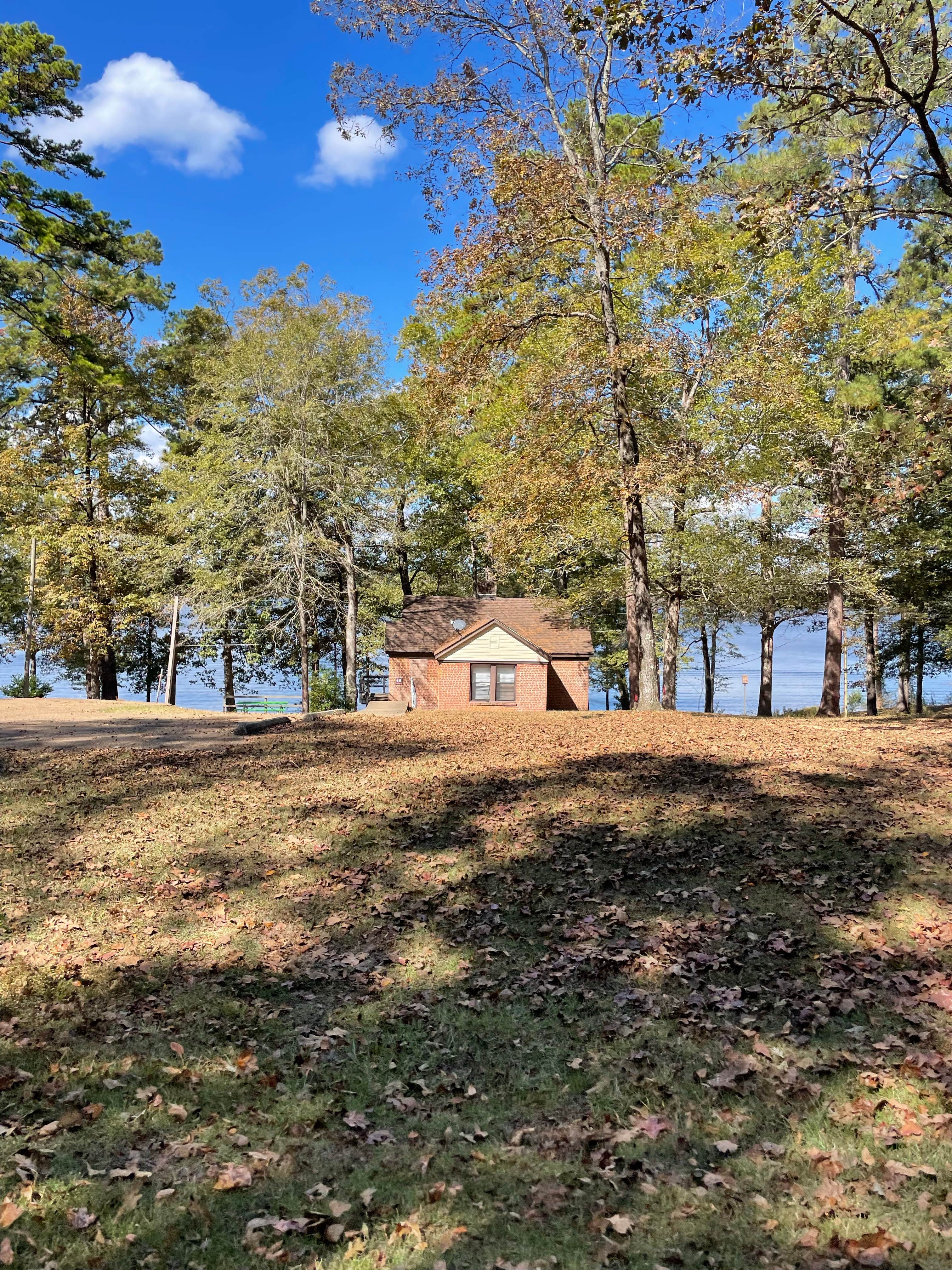 Shana D.'s photo of glamping accommodations at Percy Quin State Park Campground near Brookhaven, MS