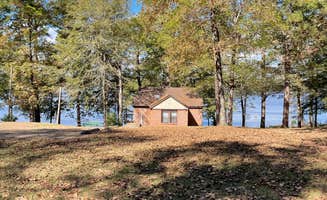 Shana D.'s photo of glamping accommodations at Percy Quin State Park Campground in Mississippi