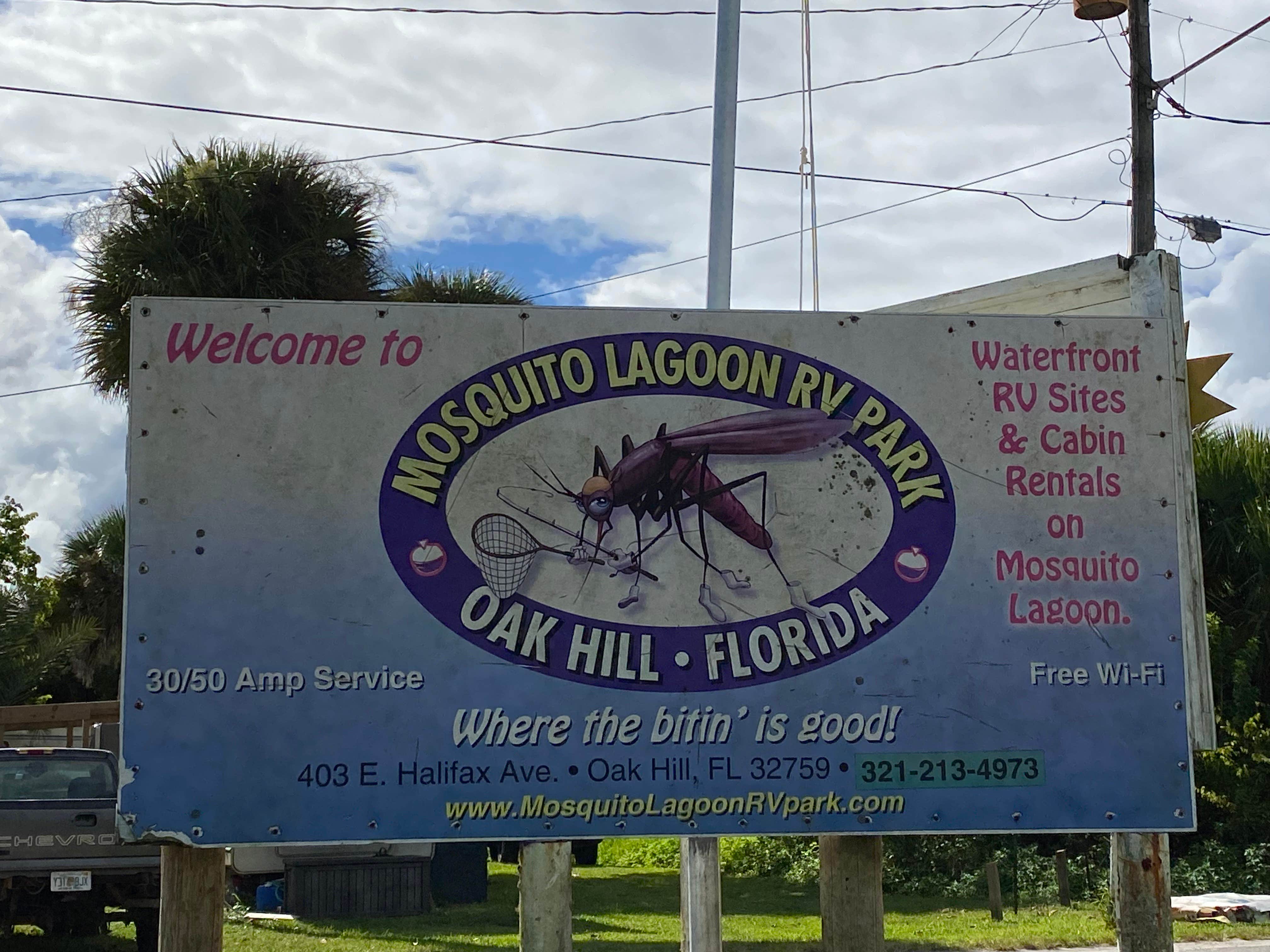 Camper-submitted photo at Mosquito Lagoon RV Park near Mims, FL