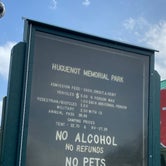 Upon arrival, this very uninventive sign will warn you of prices, pets and fun (which I saw plenty of while I was there!)