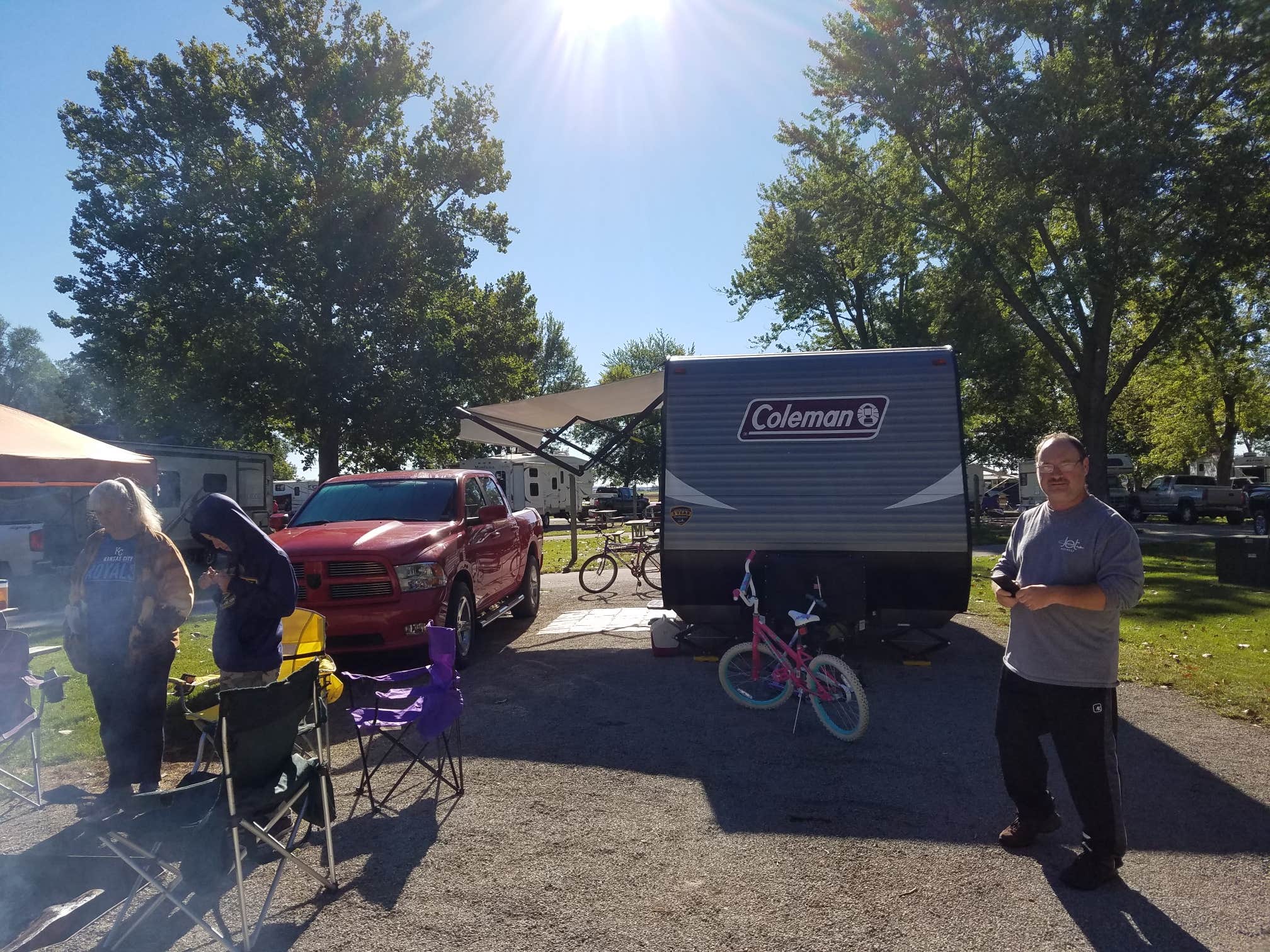 Camper-submitted photo at Big Lake State Park Campground near Shubert, NE
