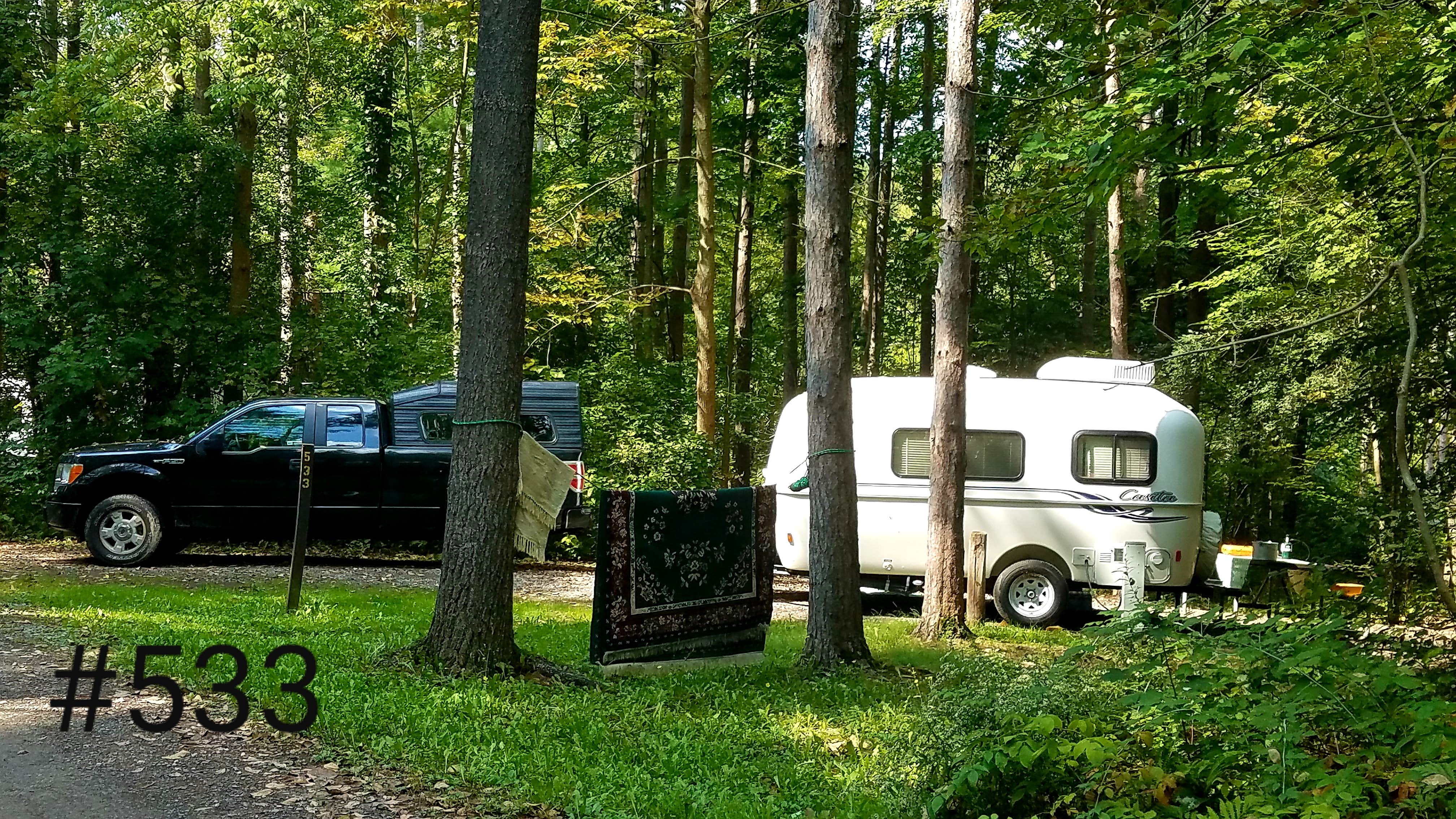 Mary S.'s photo of rv camping at Letchworth State Park Campground near North Java, NY