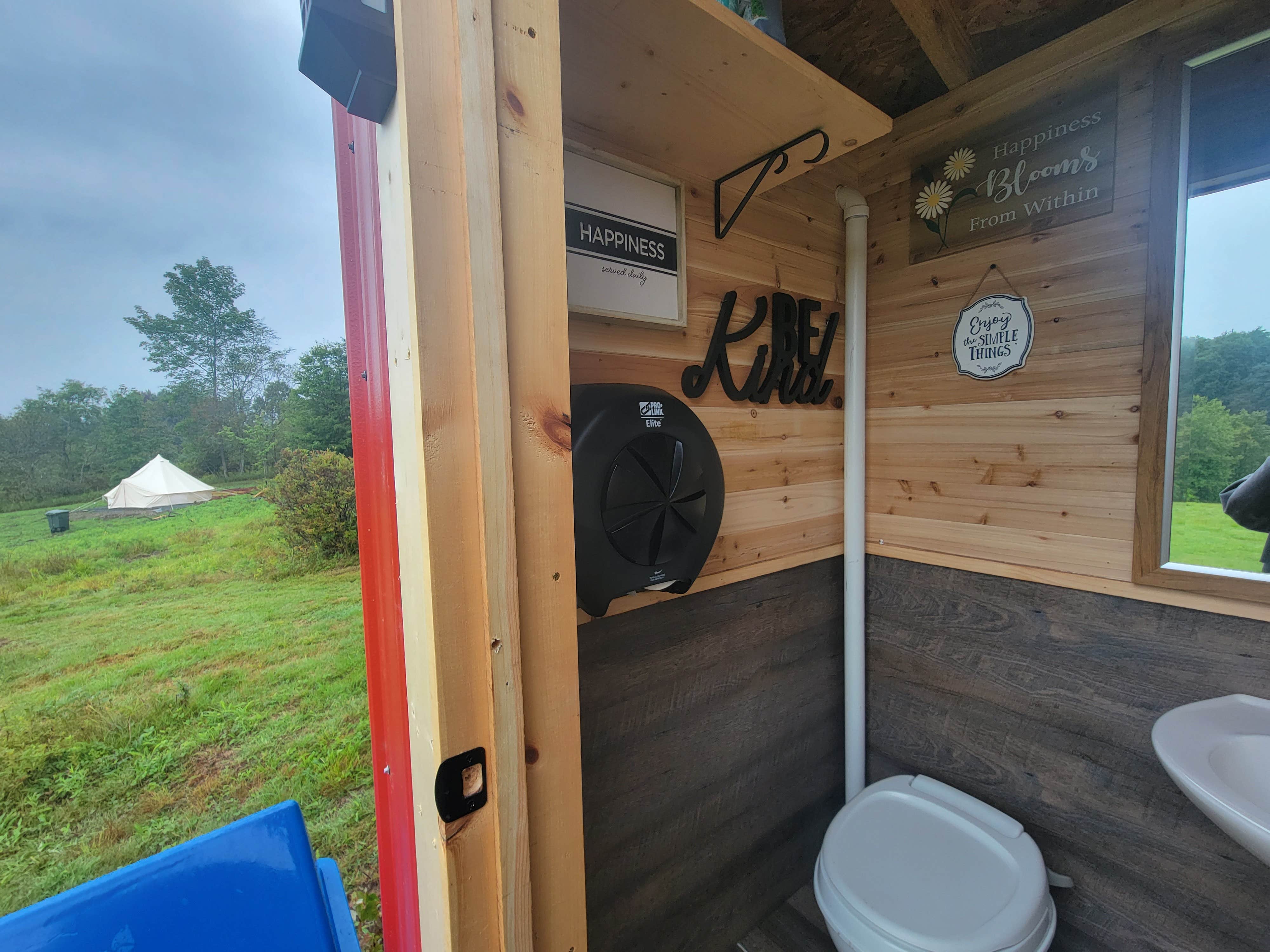 Christine L.'s photo of tent camping at Coyote Hollow Park near Utica, NY