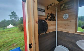 Christine L.'s photo of tent camping at Coyote Hollow Park near Gloversville, NY
