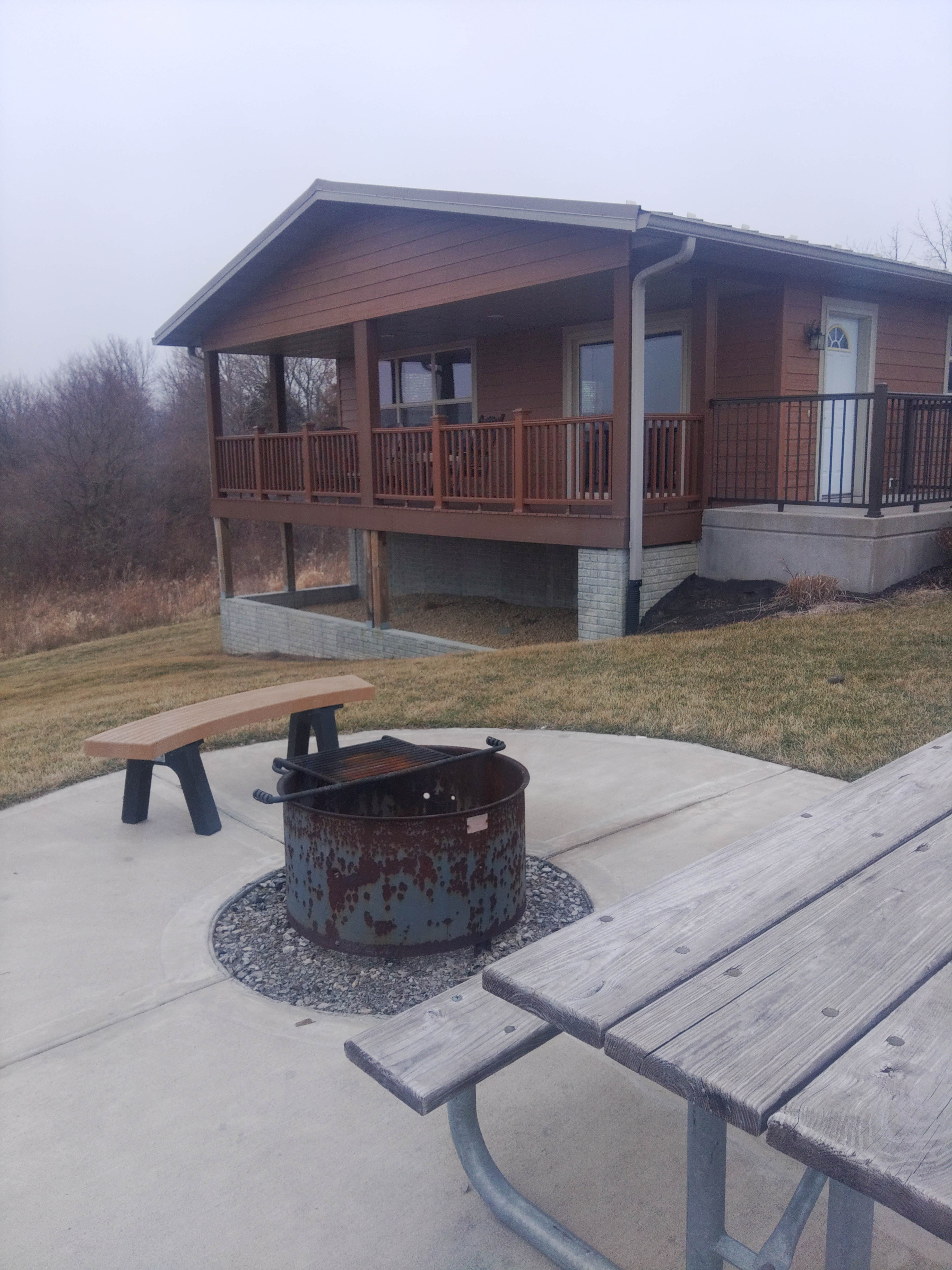 Camper-submitted photo at Summit Cabin 2, West Lake Park near Rock Island, IL