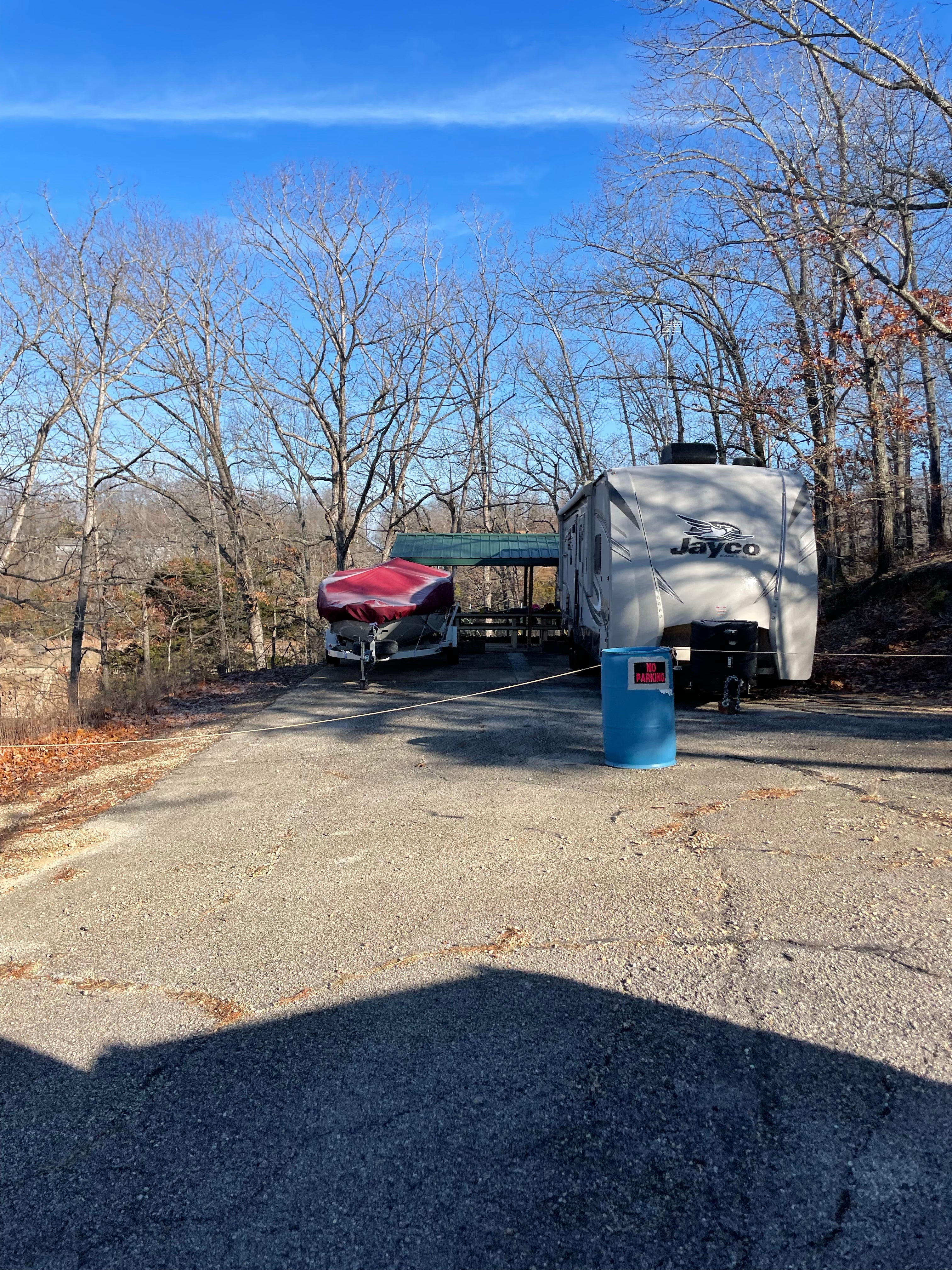 Camper submitted image from Bull Shoals Lake Boat Dock - 2