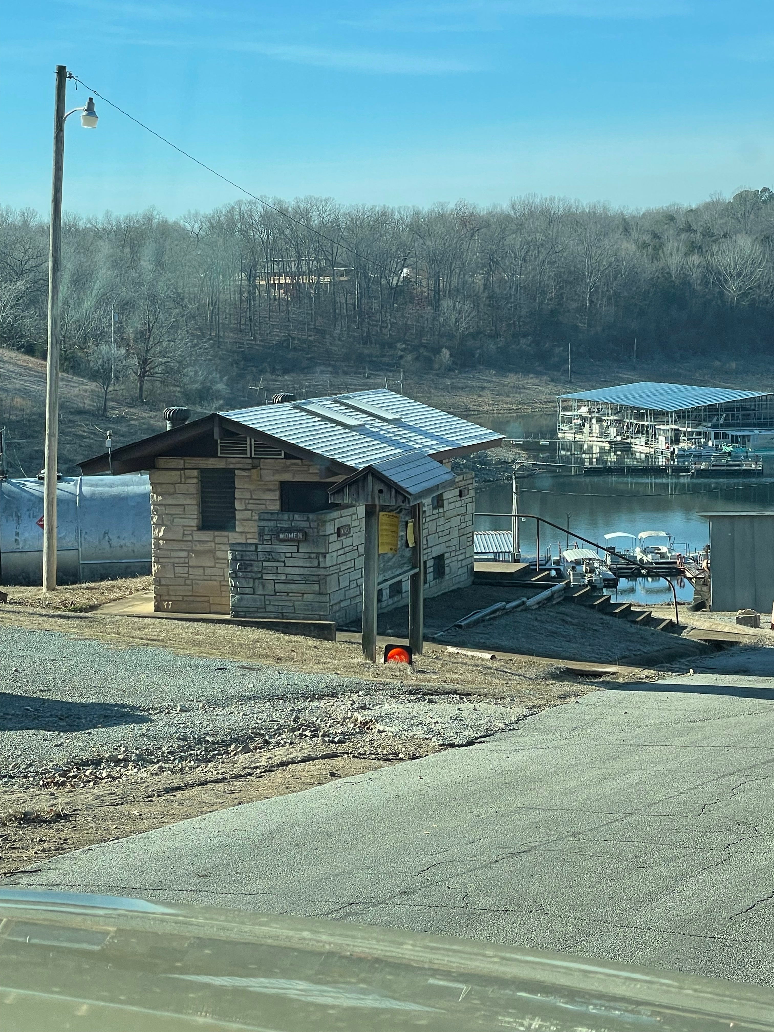 Camper submitted image from Bull Shoals Lake Boat Dock - 1