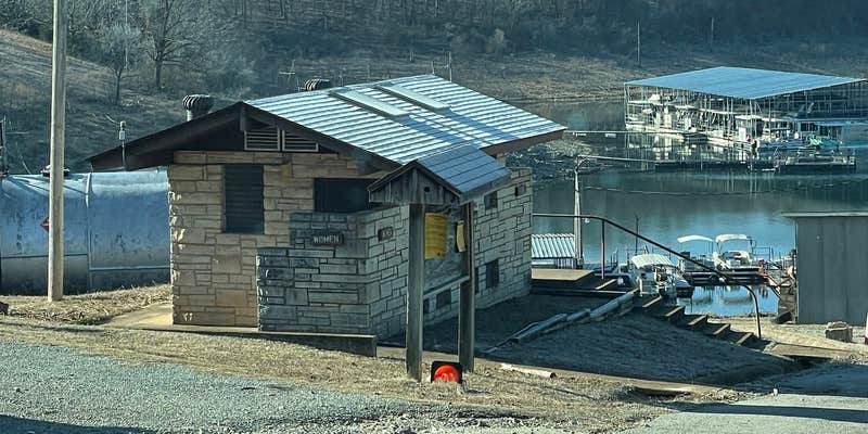 Camper submitted image from Bull Shoals Lake Boat Dock