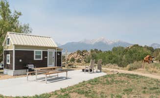 The Dyrt's photo of a cabin at BV Overlook near Coaldale, CO