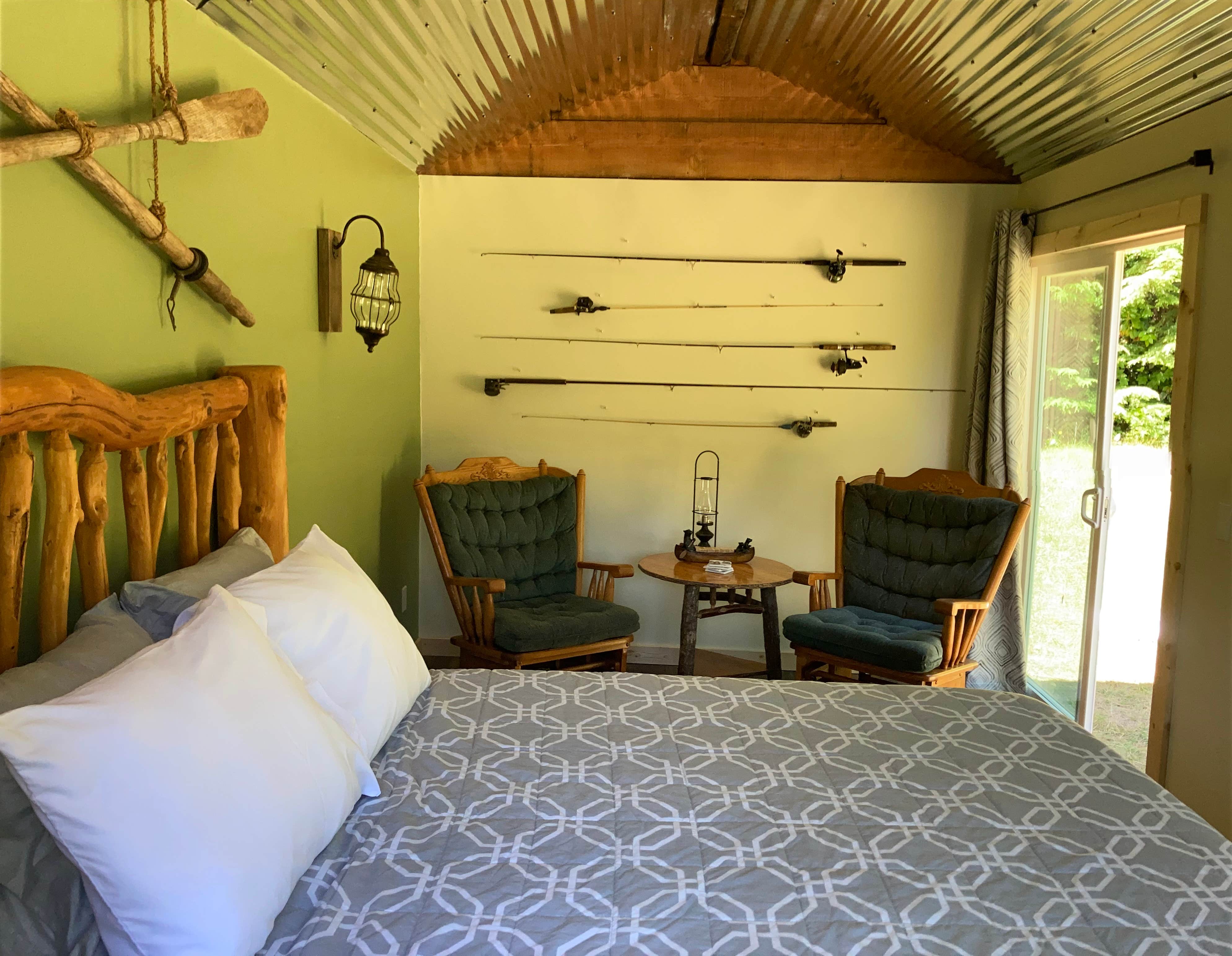 Heather's photo of glamping accommodations at Dew Valley Ranch Nature Retreat near Ophir, OR