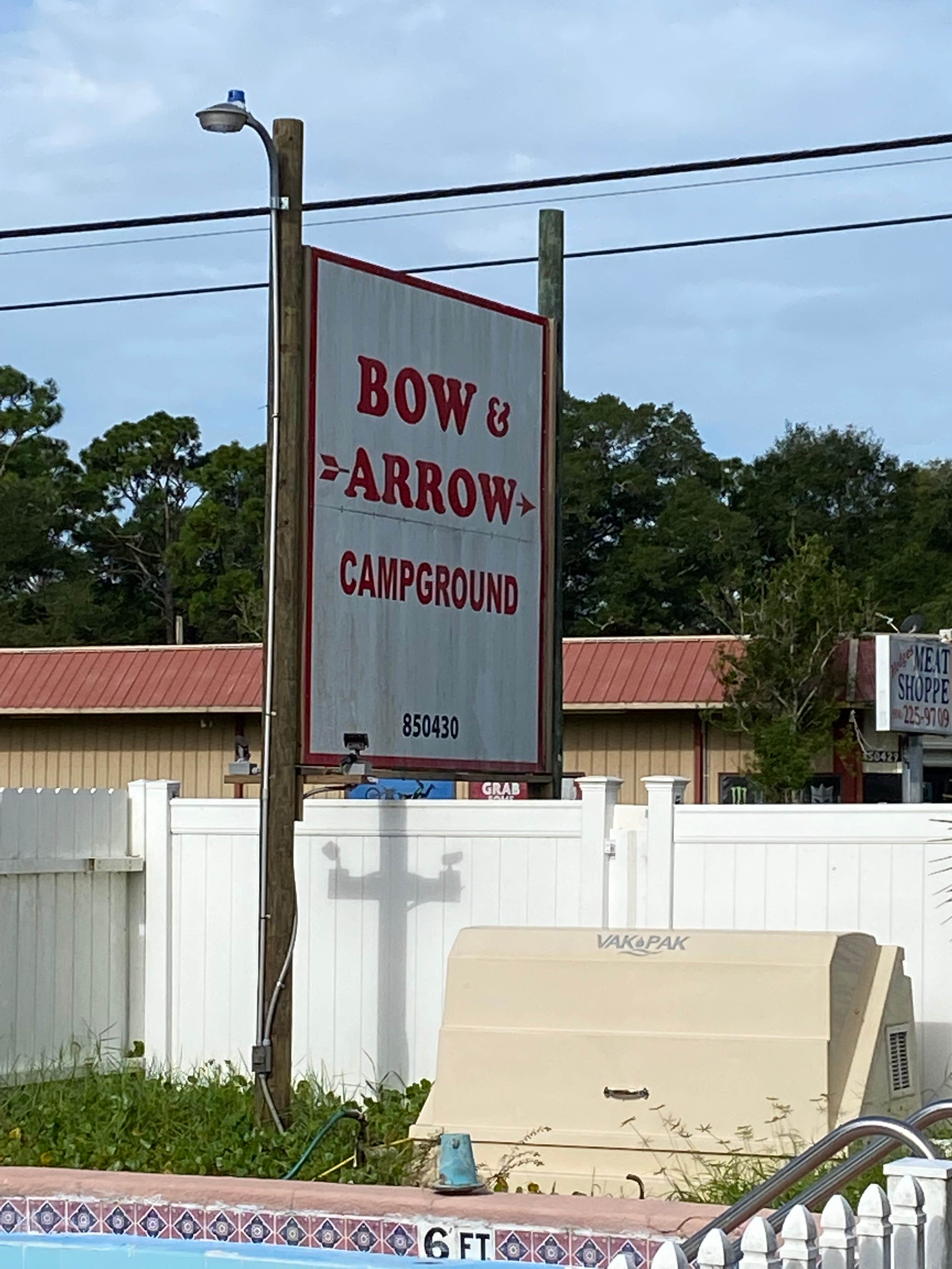 Bow and Arrow Campground Yulee, FL