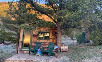Linda N.'s photo of a cabin at Little Cabin With a View near Coalmont, CO