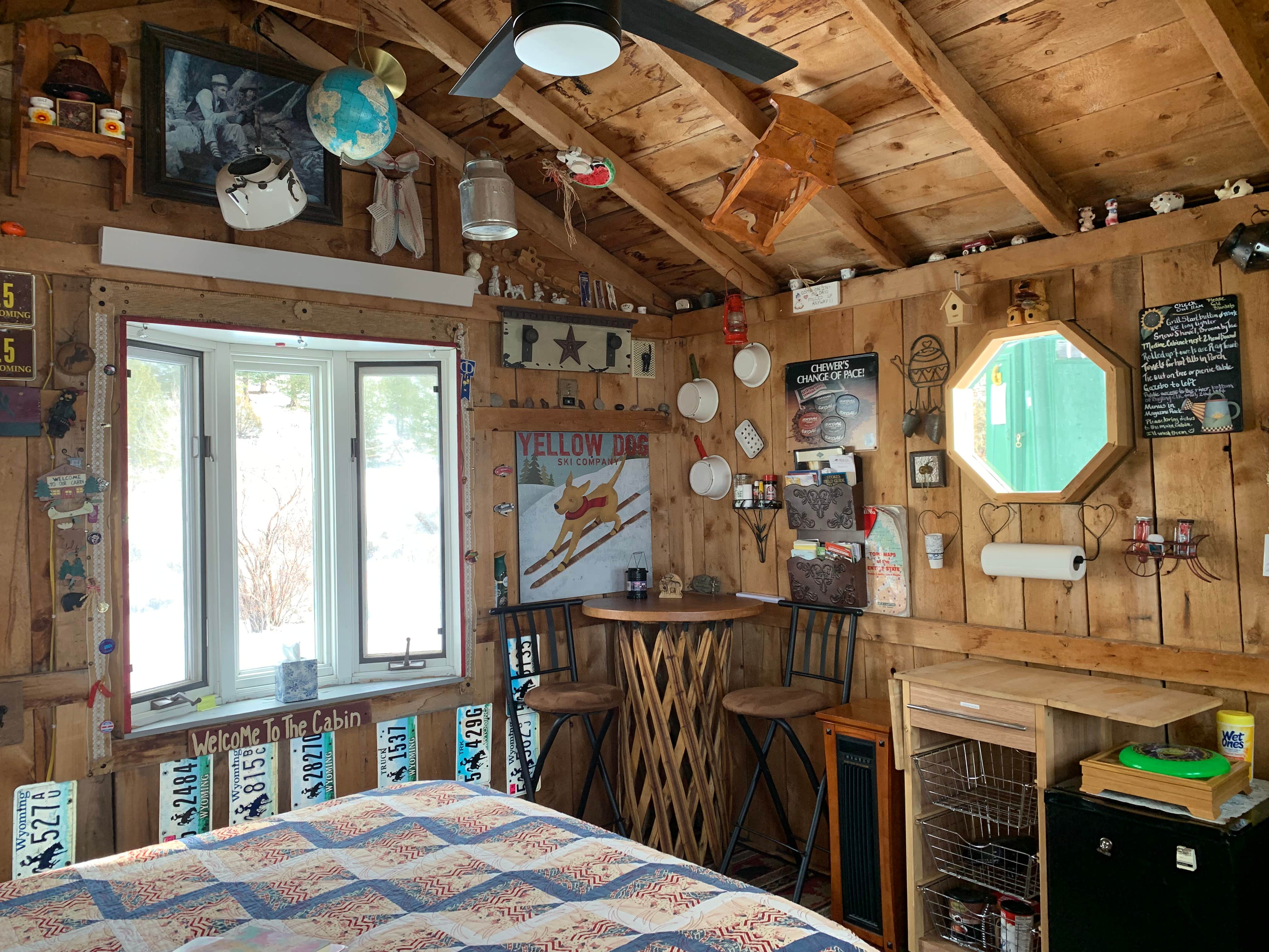 Camper-submitted photo at Little Cabin With a View near Jelm, WY