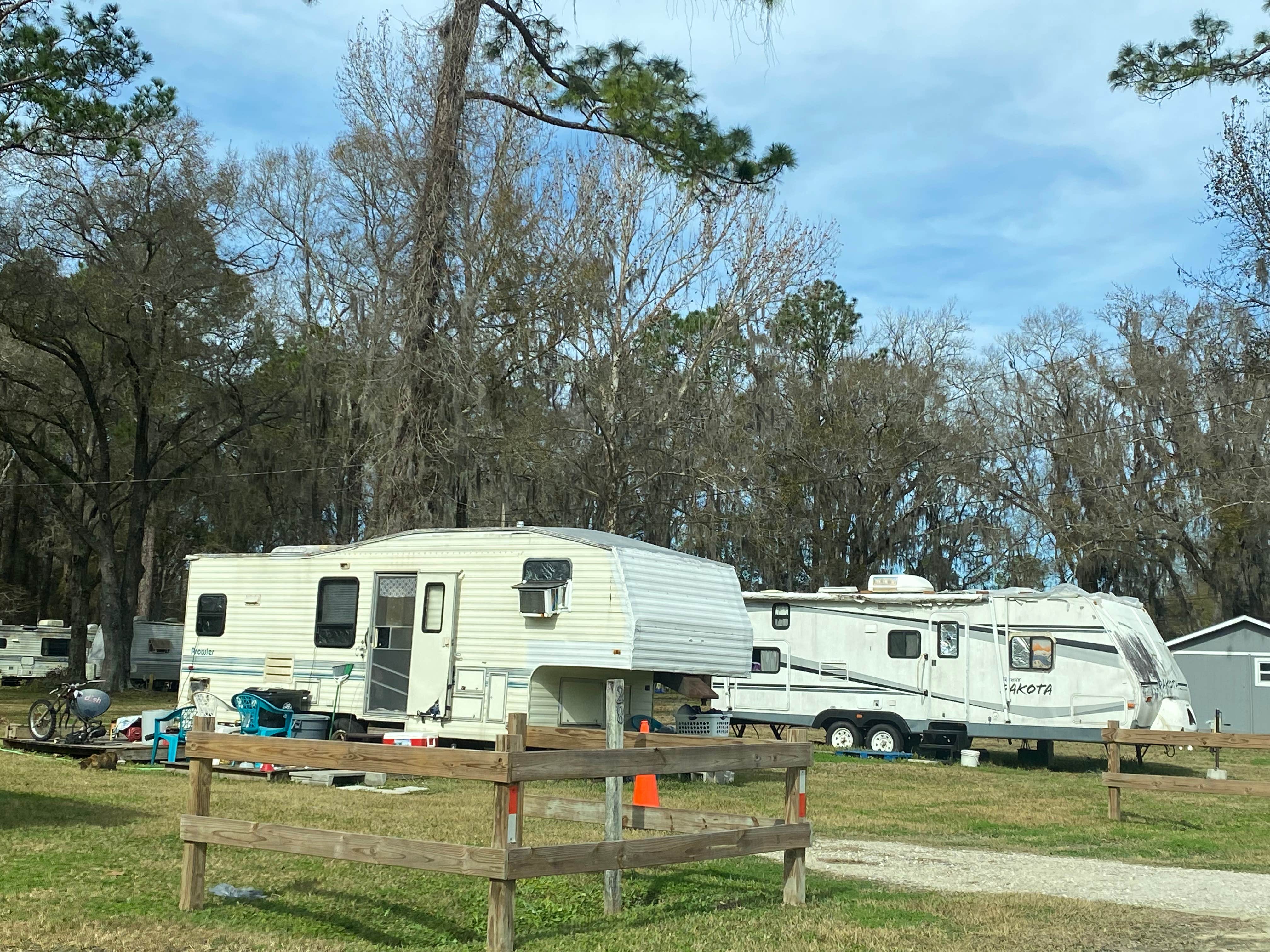 Camper-submitted photo at Bradford Motel and Campground near Starke, FL