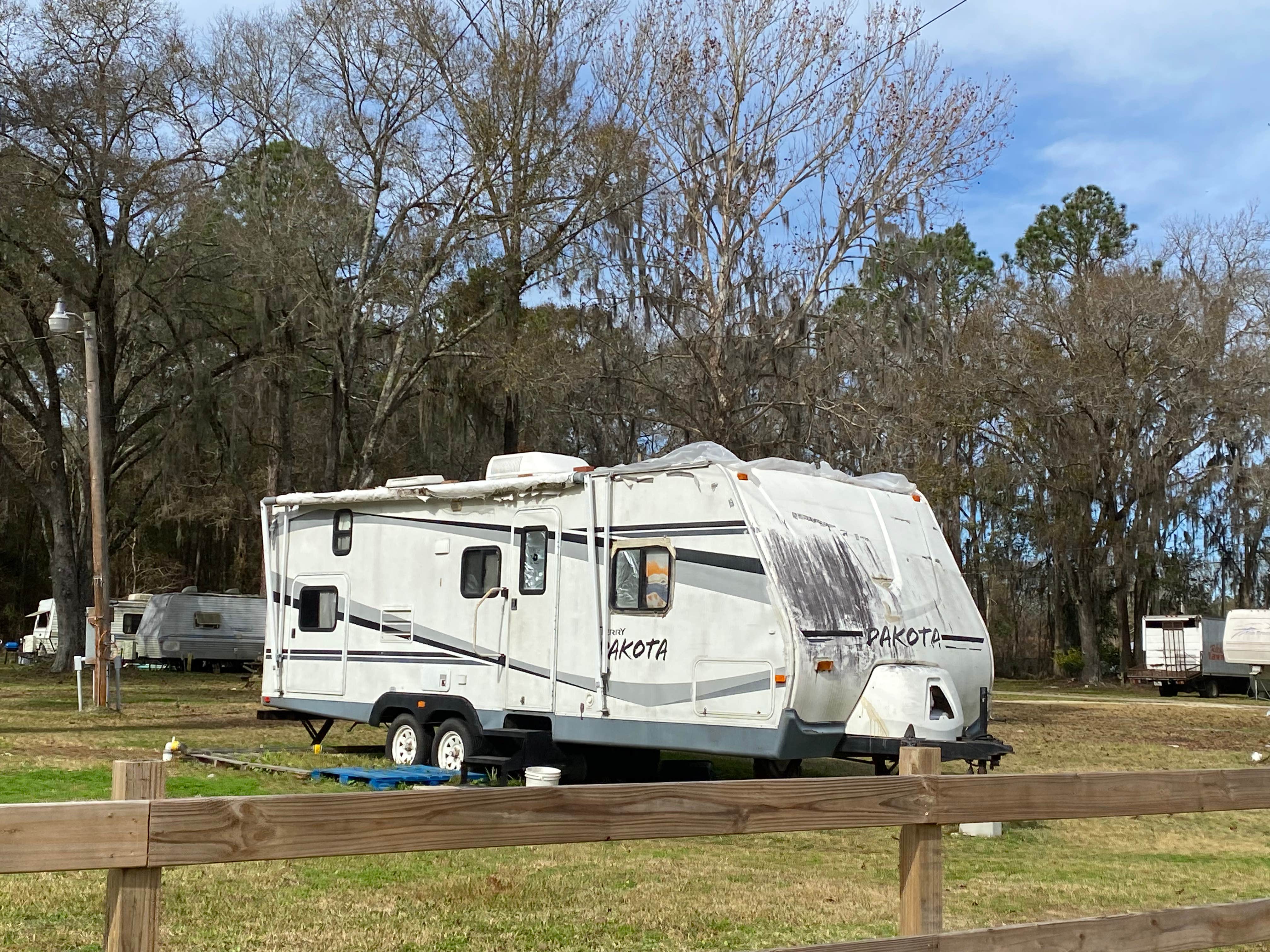 Camping near Camp Blanding RV Park: Bradford Motel and Campground, Starke, Florida