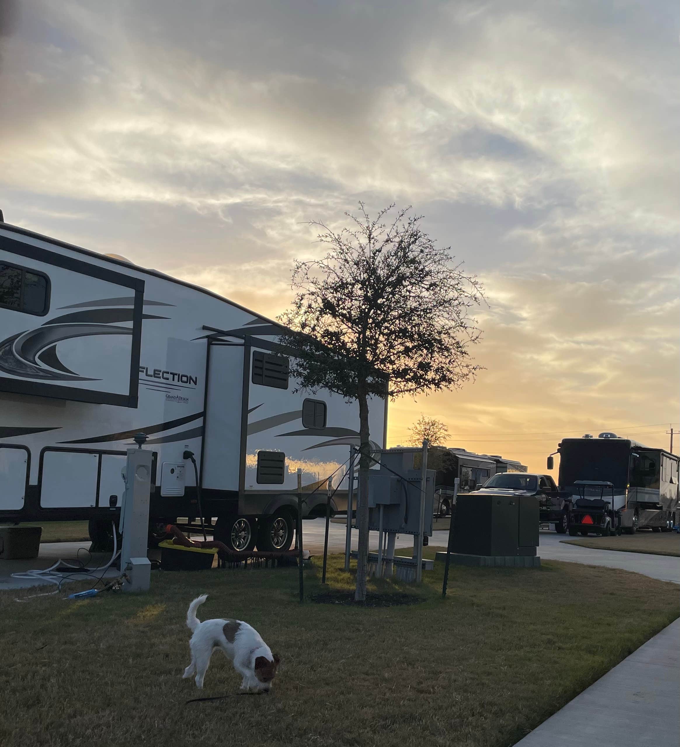 Name's photo of camping with pets at Reel Chill RV Resort near Corpus Christi, TX
