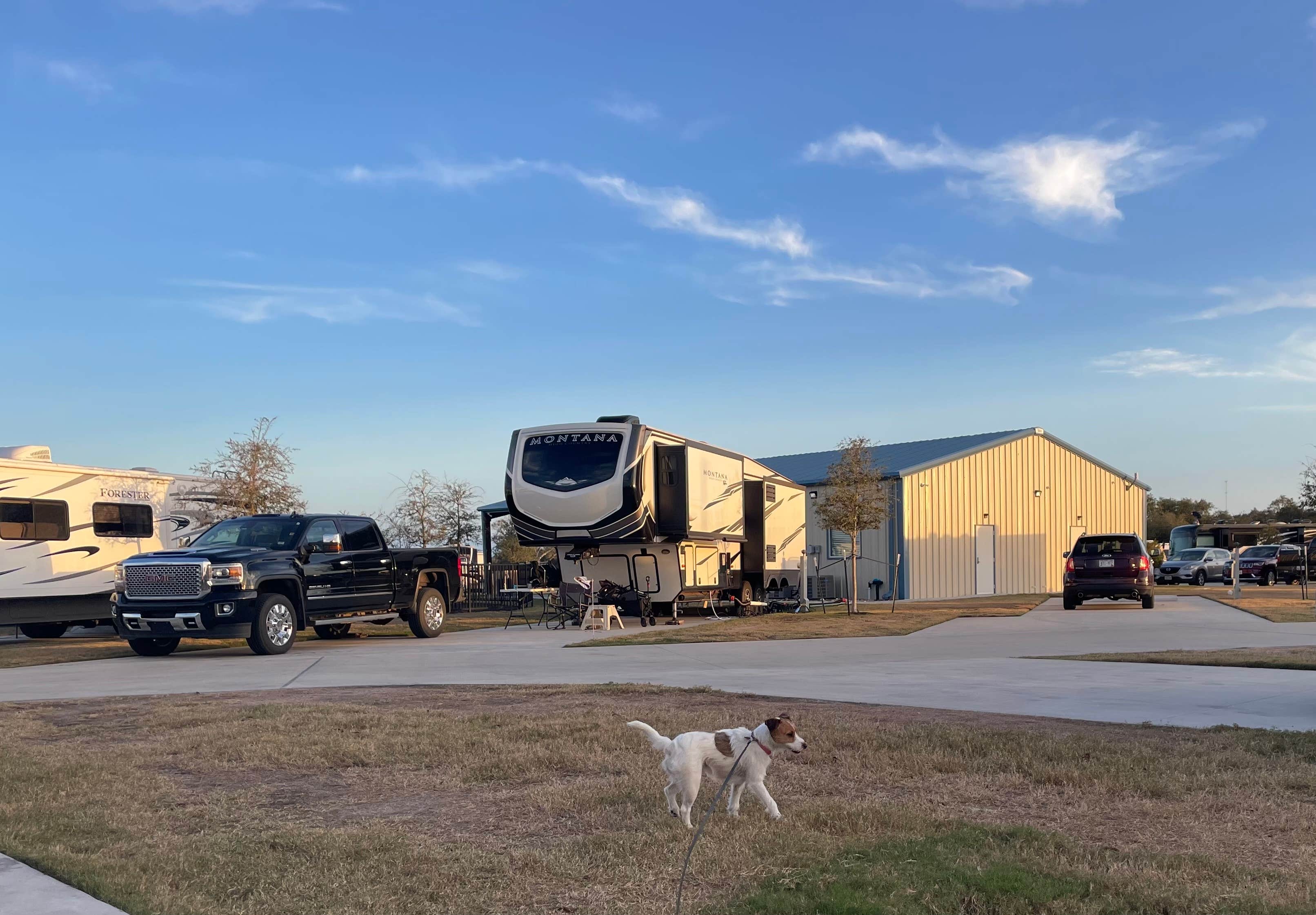 Name's photo of camping with pets at Reel Chill RV Resort near Mathis, TX