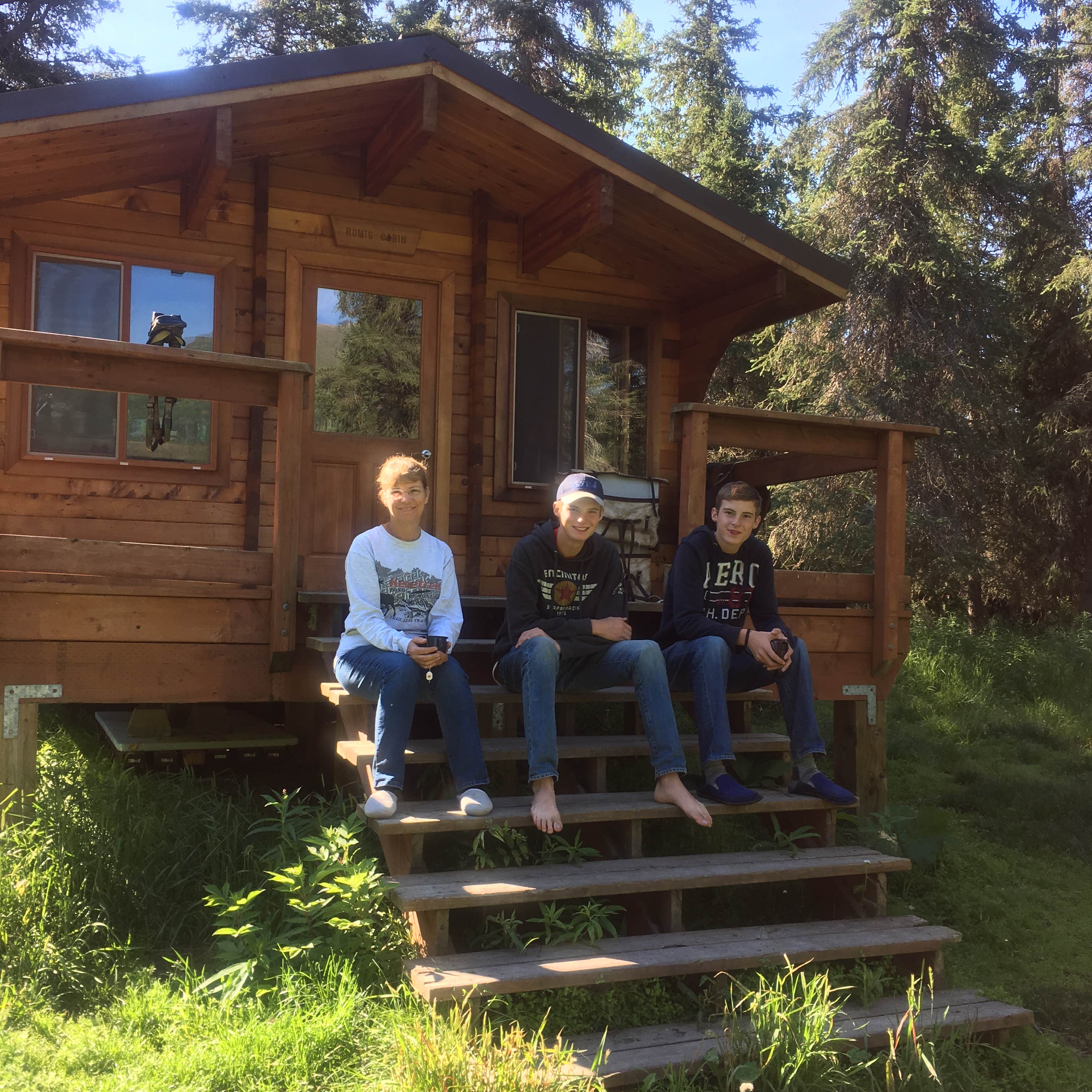 Ken K.'s photo of a cabin at Romig Cabin near Girdwood, AK