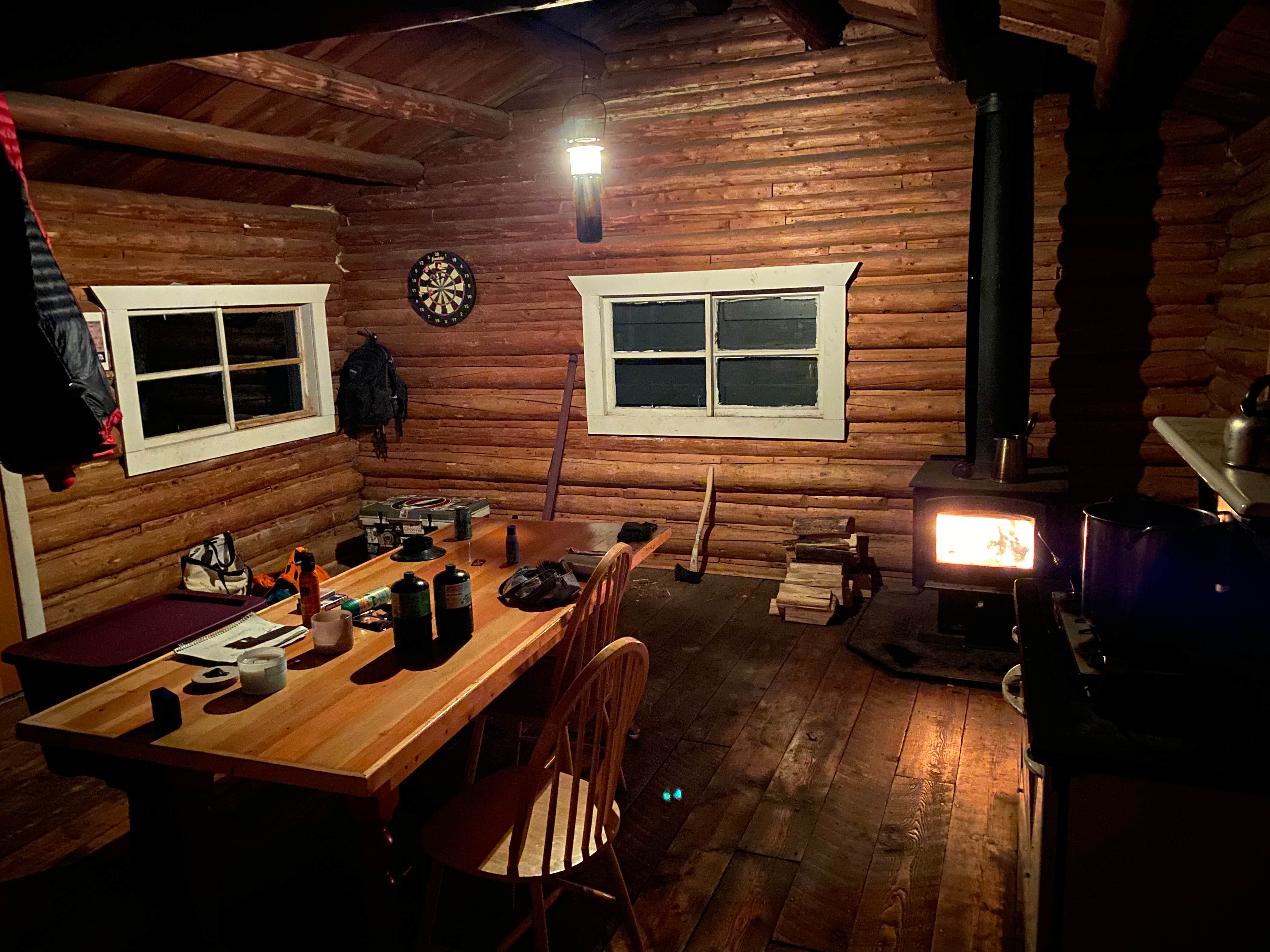 Camper-submitted photo at Miller Cabin near Helena National Forest