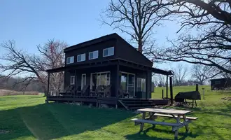 Camping near Grant Park (Warren County Consevation Board) - TEMPORARILY CLOSED FOR IMPROVEMENTS: Waterfront Cabin, Carlisle, Iowa