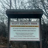 Review photo of Pine Grove Campground, Scott Co Park by James M., January 17, 2023